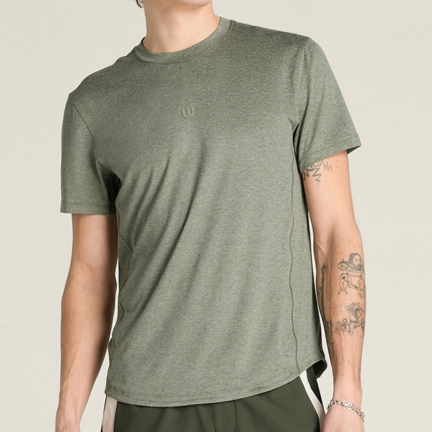 Wilson Everyday Performance T-shirt Herrer-oliven