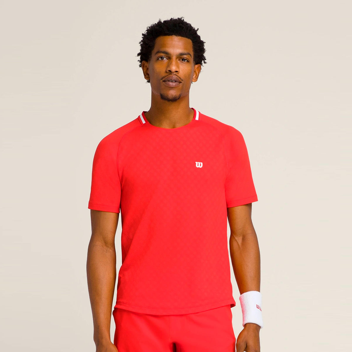 Wilson Serve Out T-shirt Herrer-rød