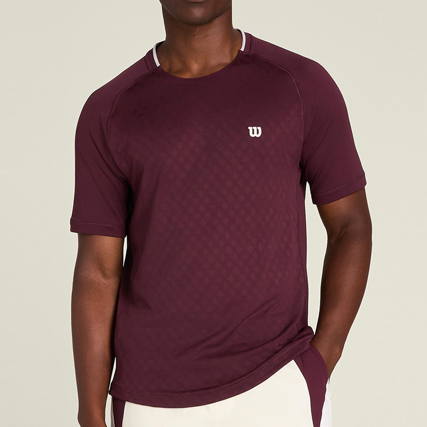 Wilson Serve Out T-shirt Herrer - lilla