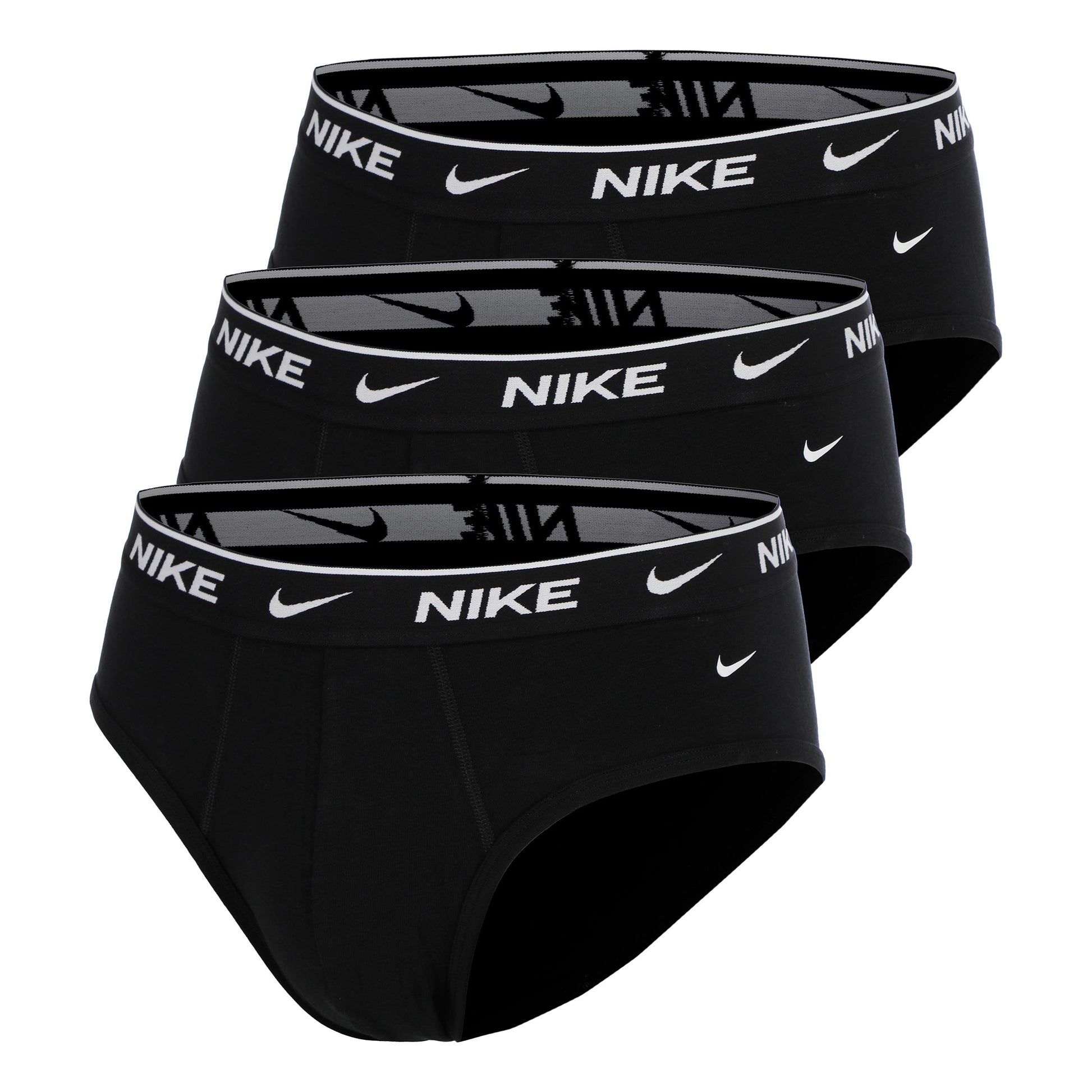Nike Essential Cotton Stretch Trusse Pakke med 3 Herrer - sort, sort