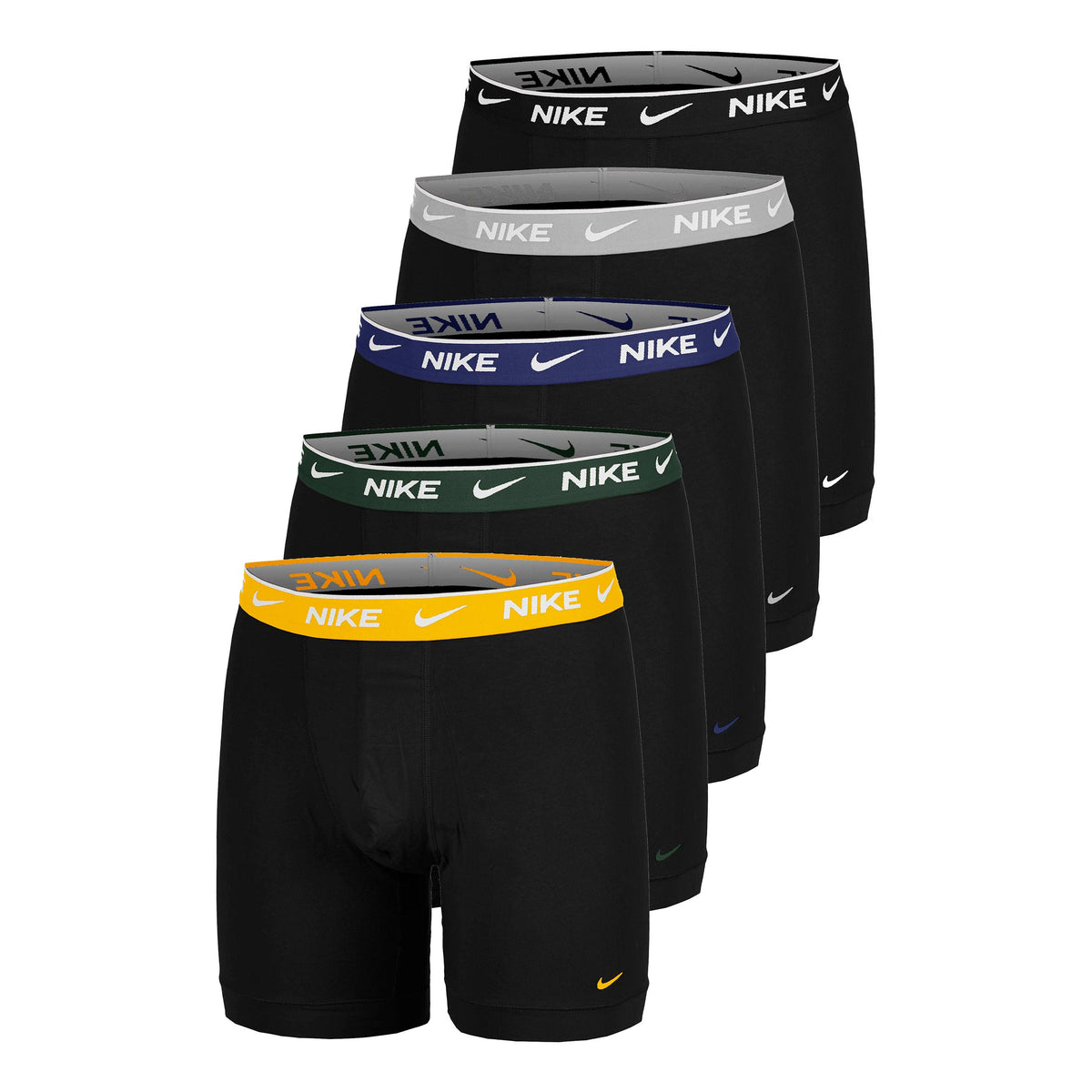 Nike Essential Cotton Stretch Boxer Brief Boksershorts Pakke med 3 Herrer - grå