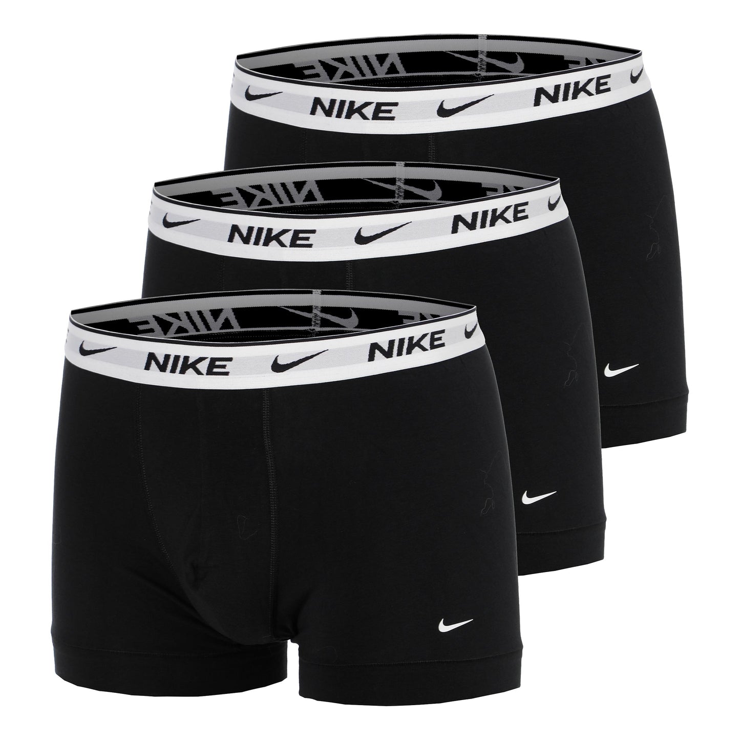 Nike Essential Cotton Stretch Trunk Boksershorts Pakke med 3 Herrer - sort, hvid