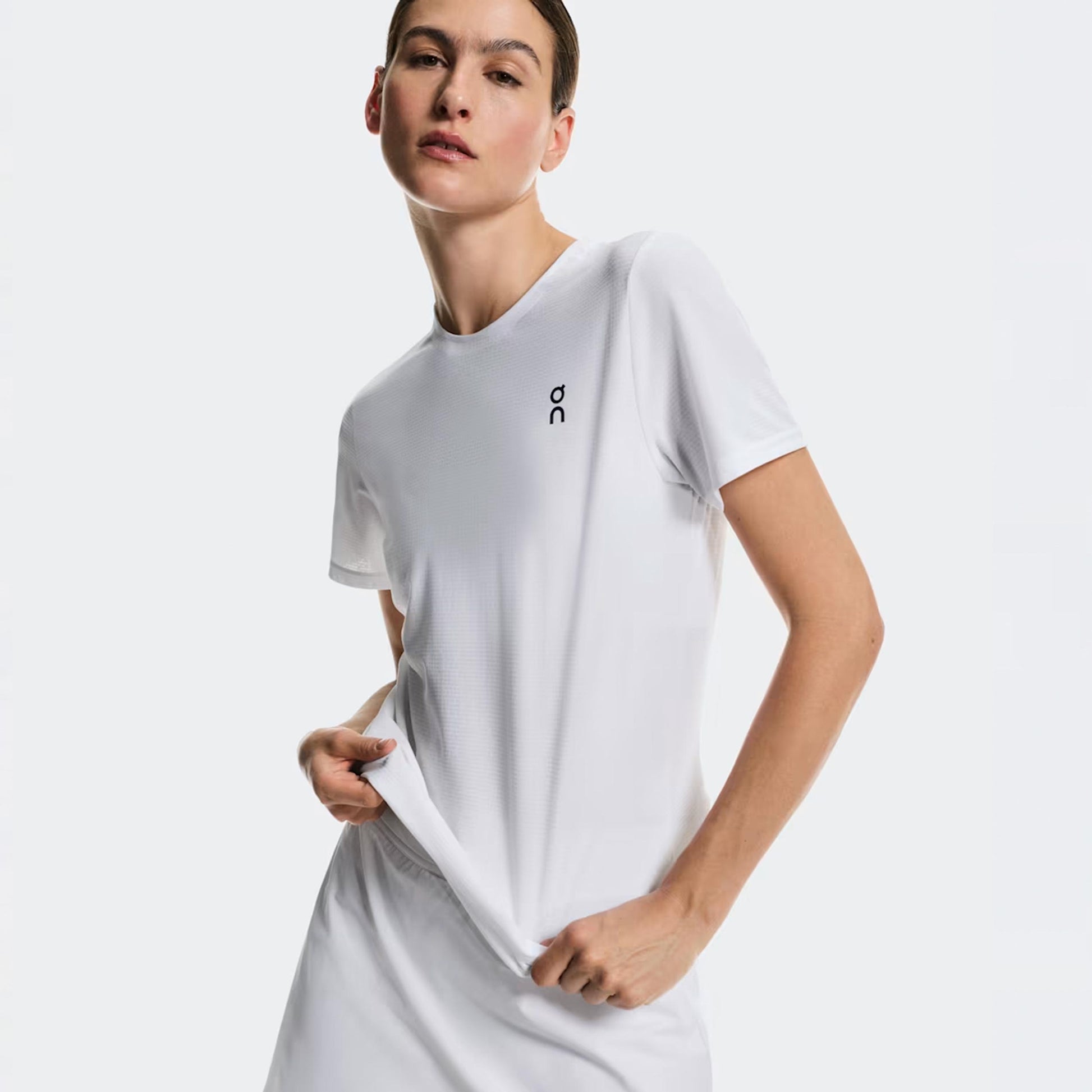 On Court T-shirt Damer - hvid