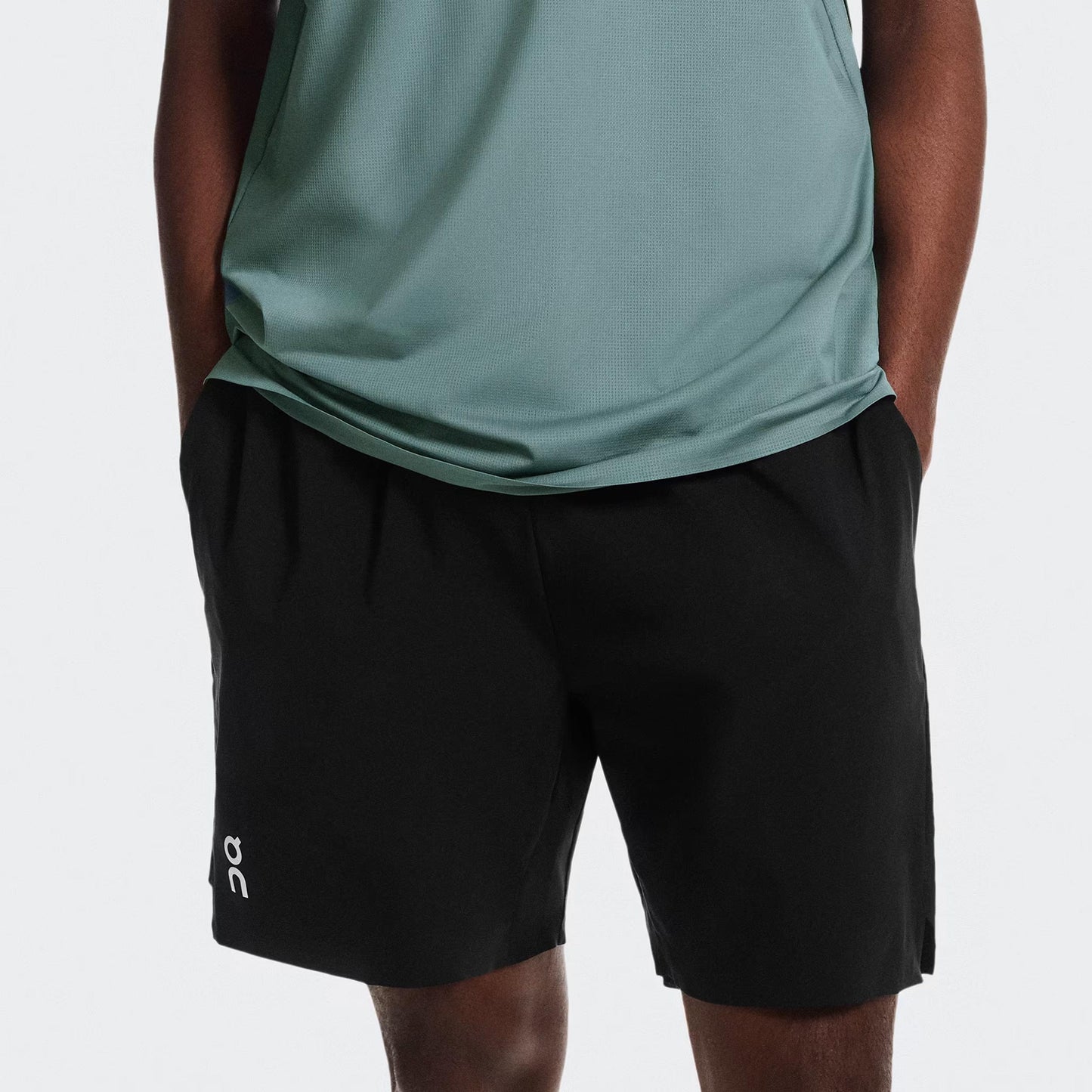 On 7" Court Shorts Herrer - sort