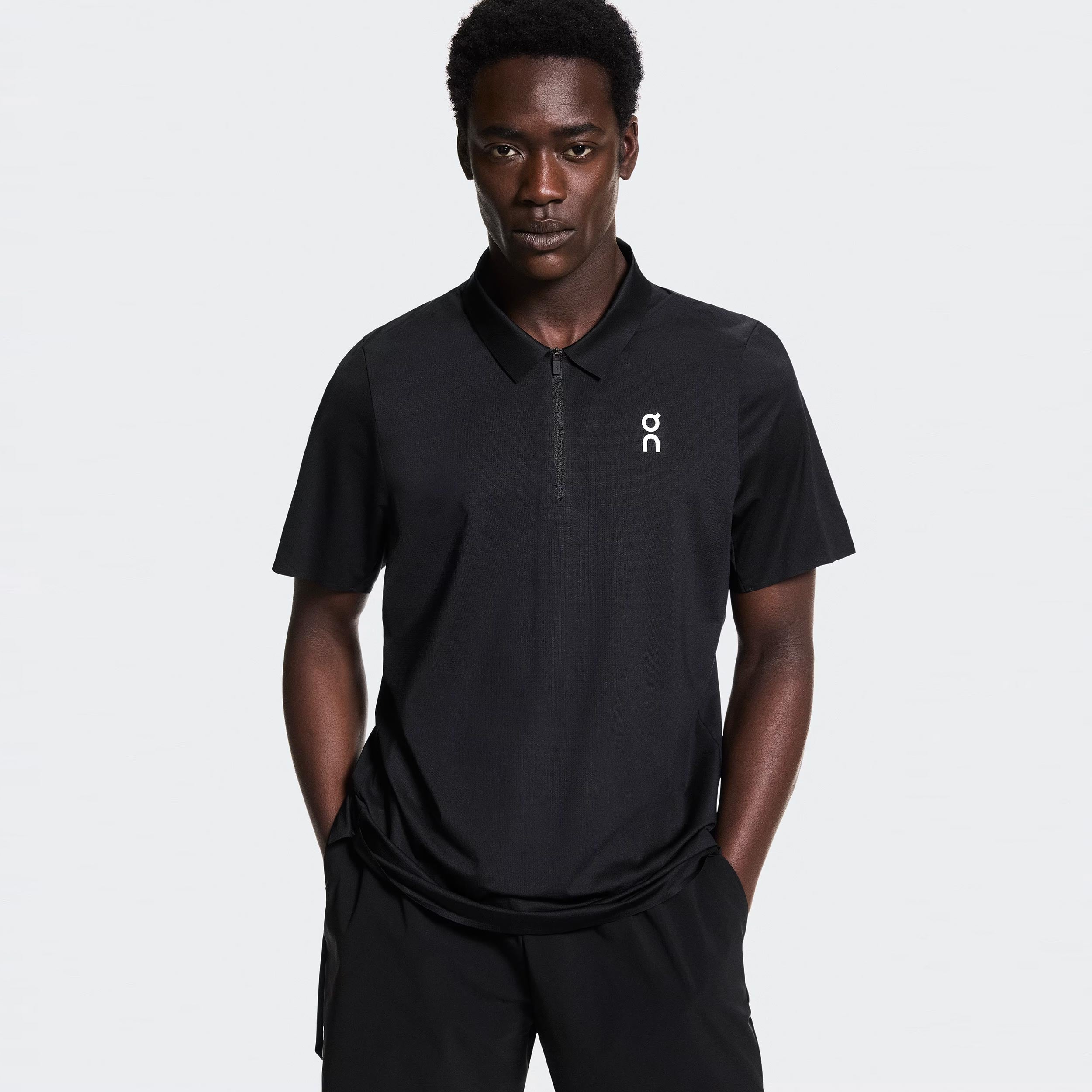On Court Polo Herrer - sort