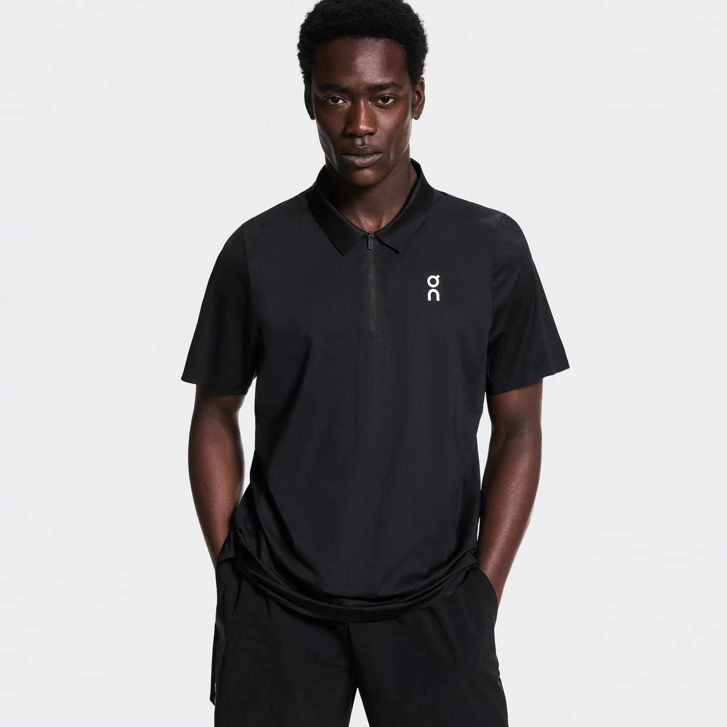 On Court Polo Herrer - sort