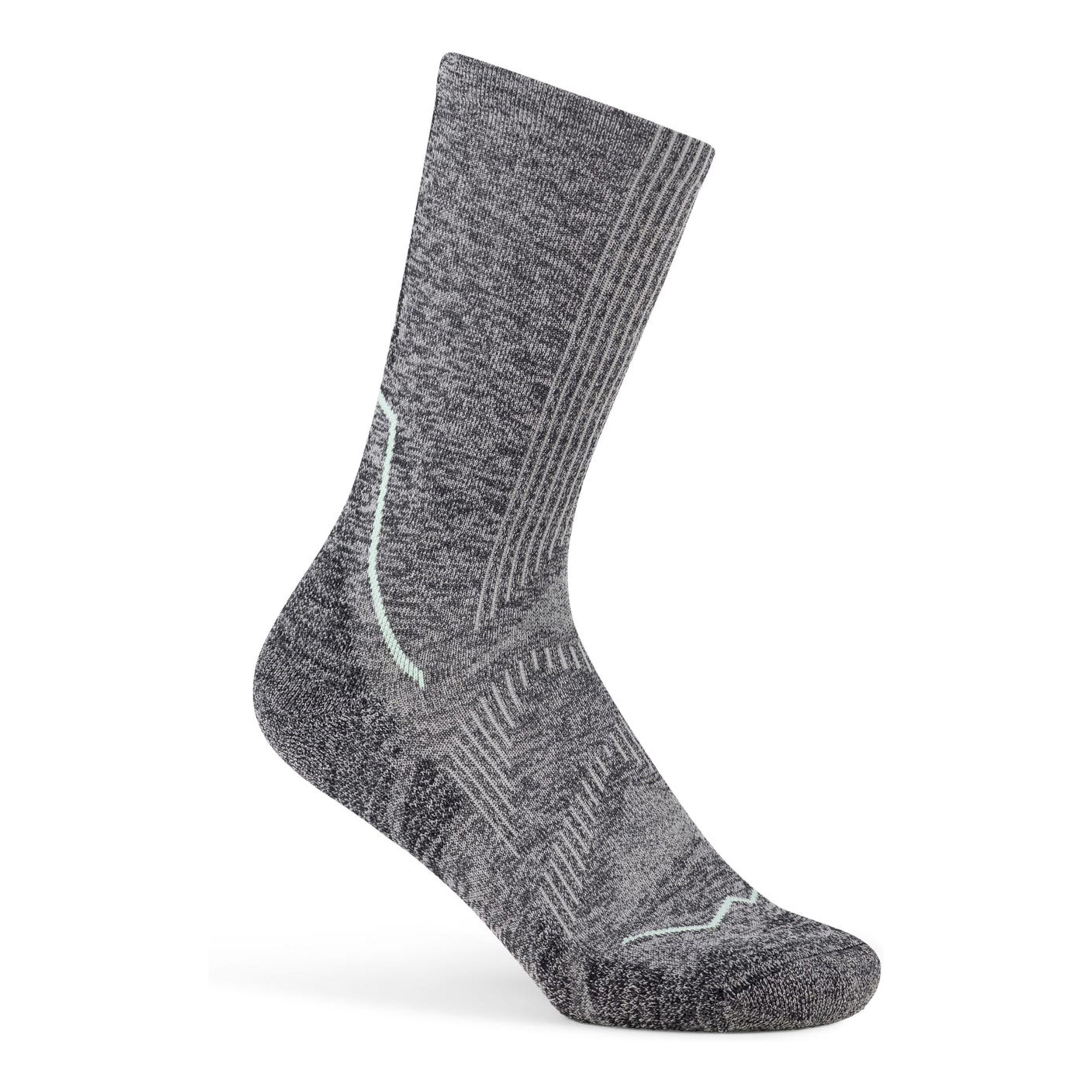 Buff Dryflx Crew  Løbesokker Unisex - grå