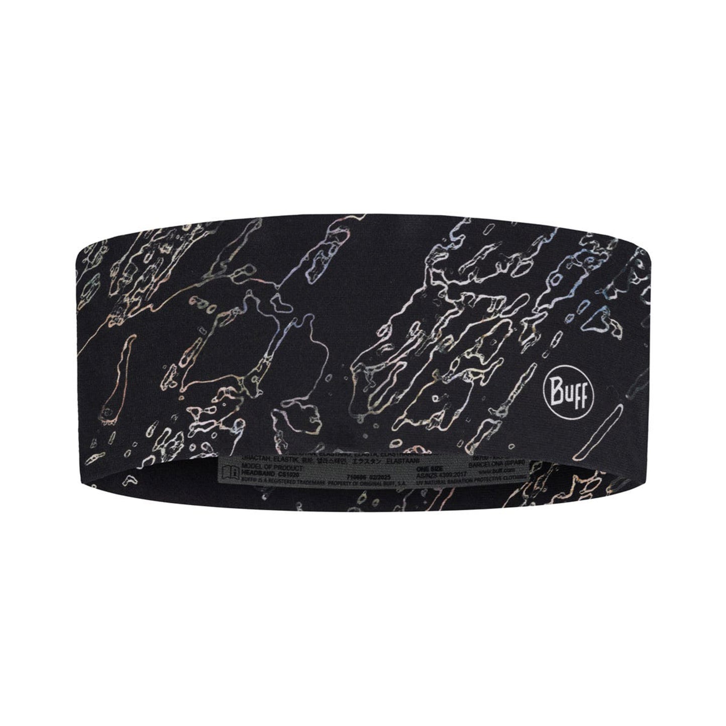 Buff CoolNet UV® Wide Pandebånd Unisex-sort