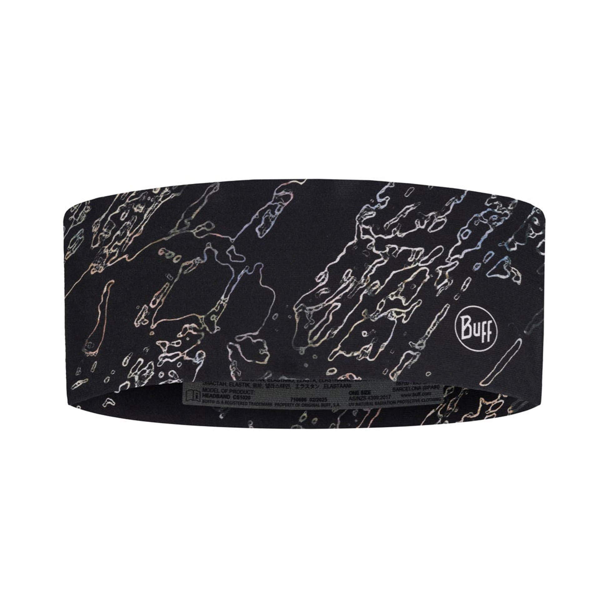 Buff CoolNet UV® Wide Pandebånd Unisex-sort