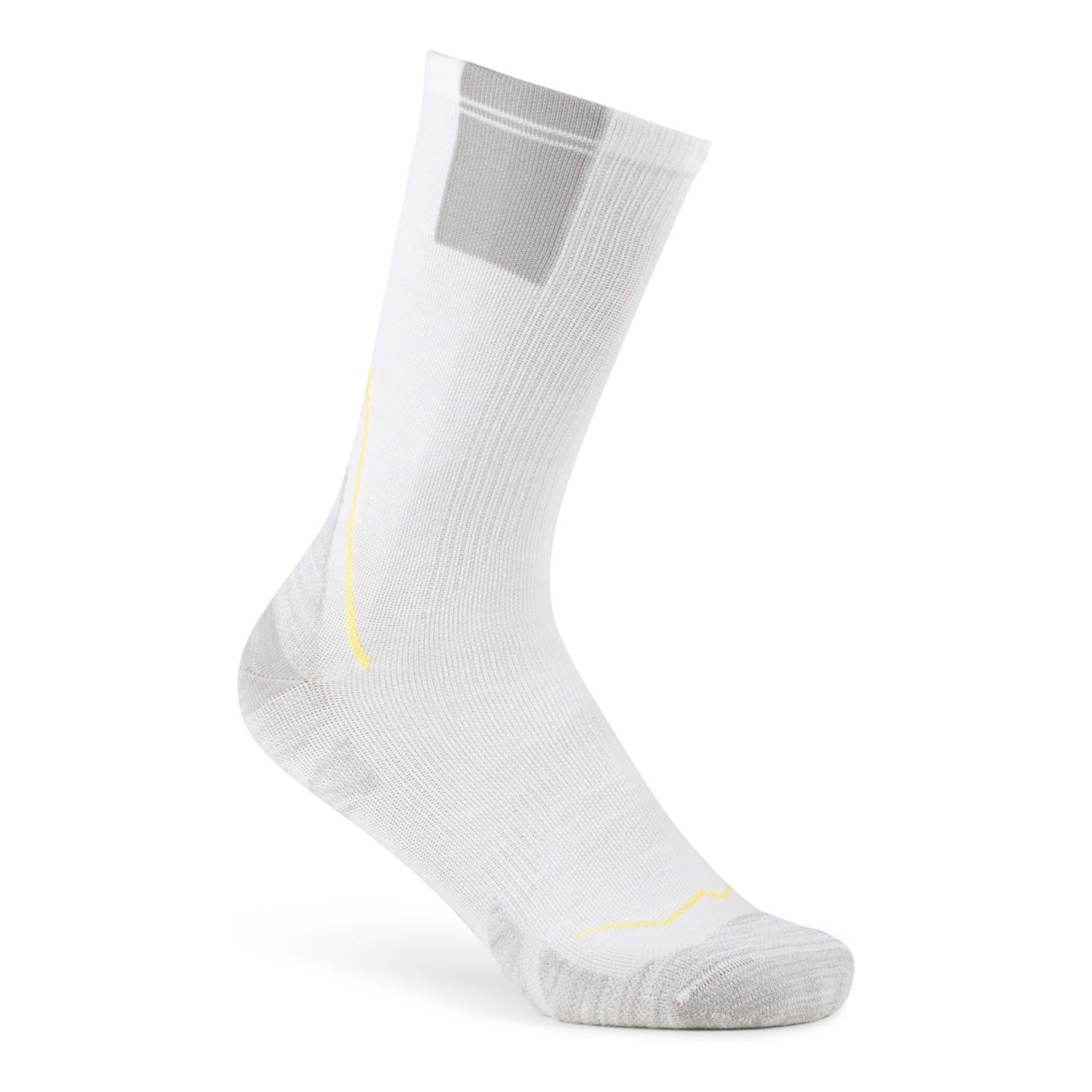 Buff Coolnet Crew  Løbesokker Unisex-hvid