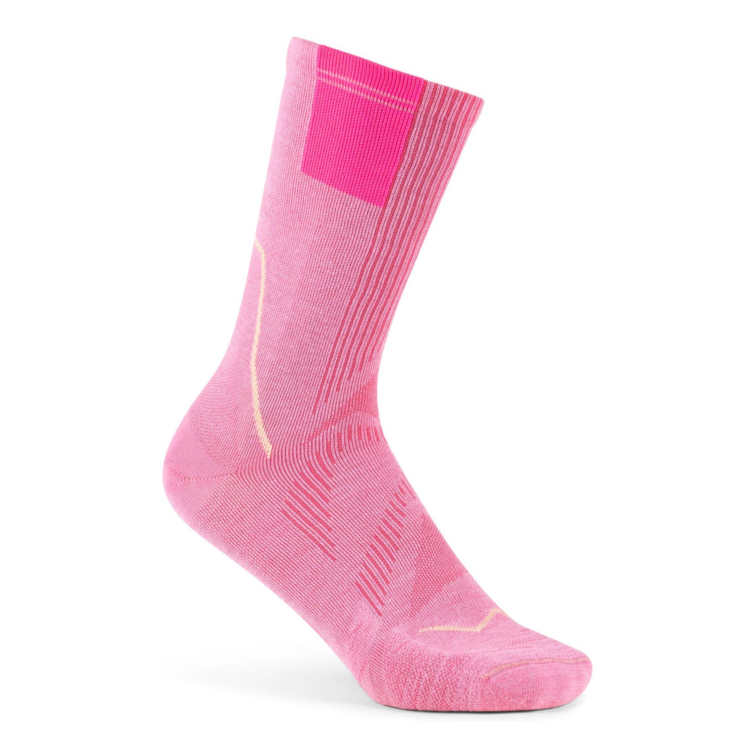 Buff Coolnet Crew  Løbesokker Unisex-pink