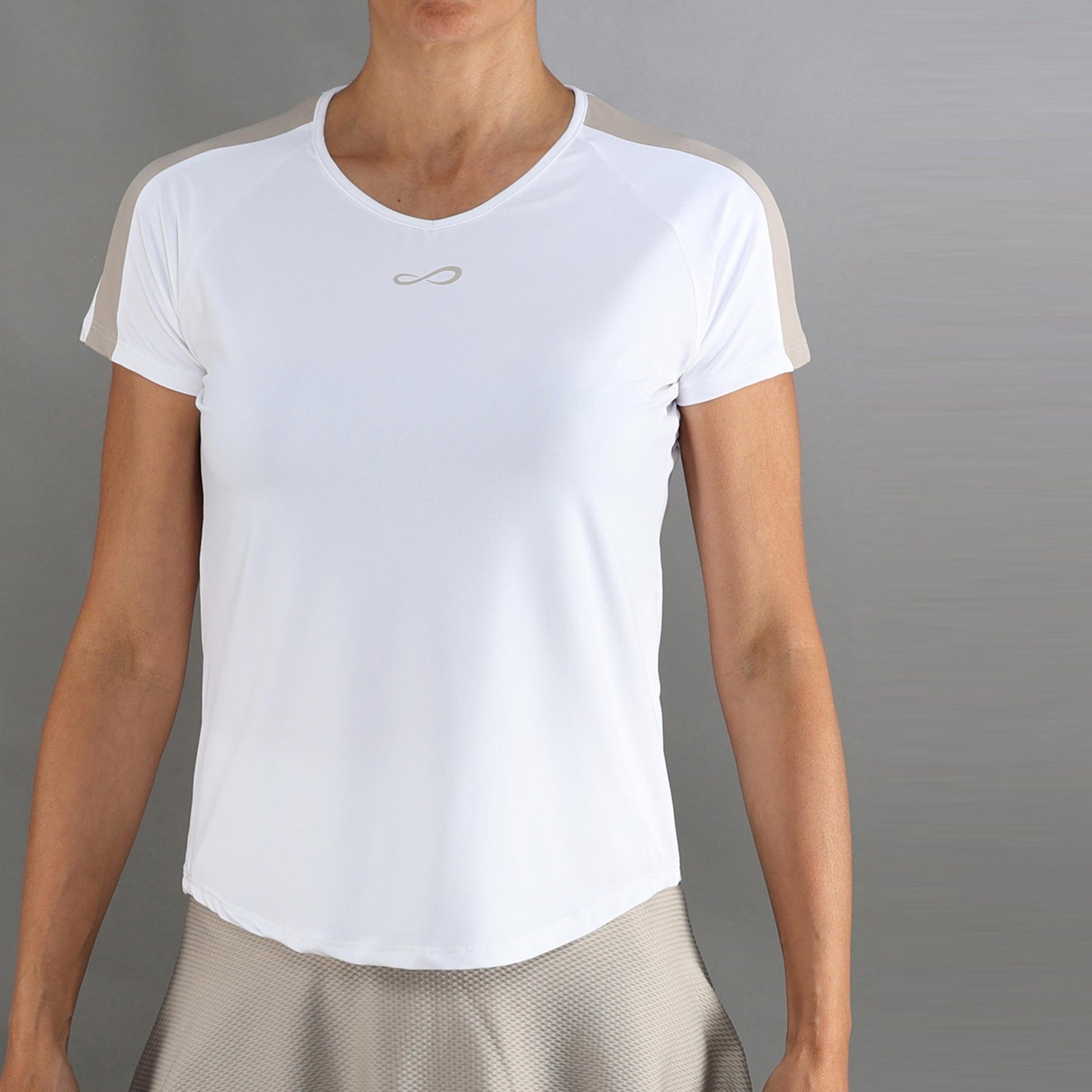 Endless T-shirt Damer-hvid, beige