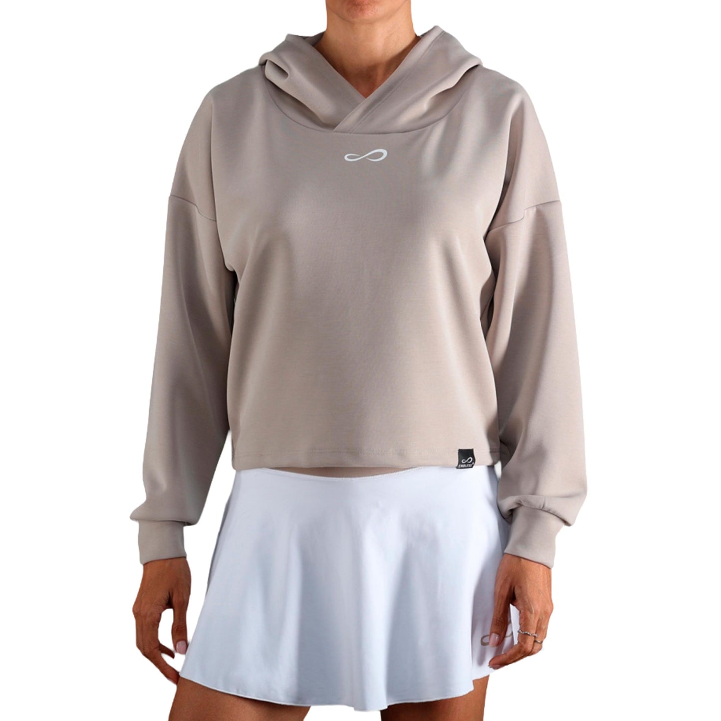 Endless Hypersoft Hættetrøje Damer-beige