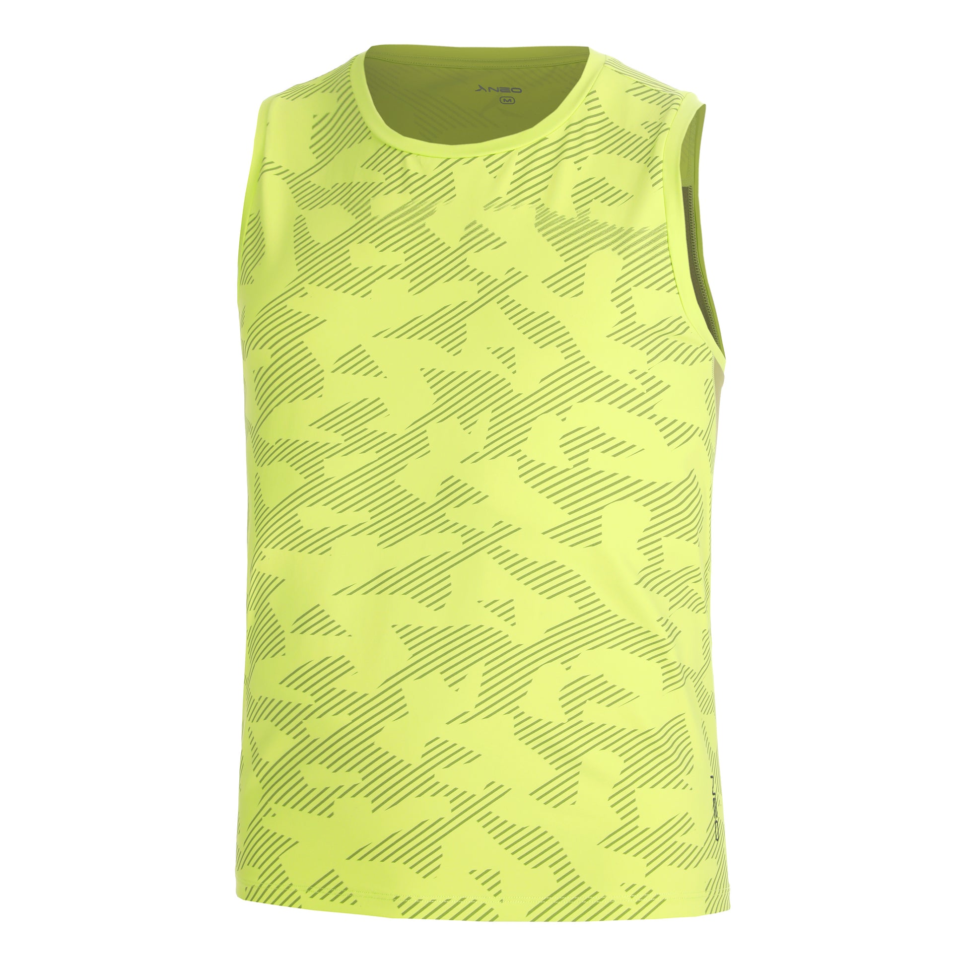 NEO Feel the Vybe AOP Løbetrøje Herrer-lime