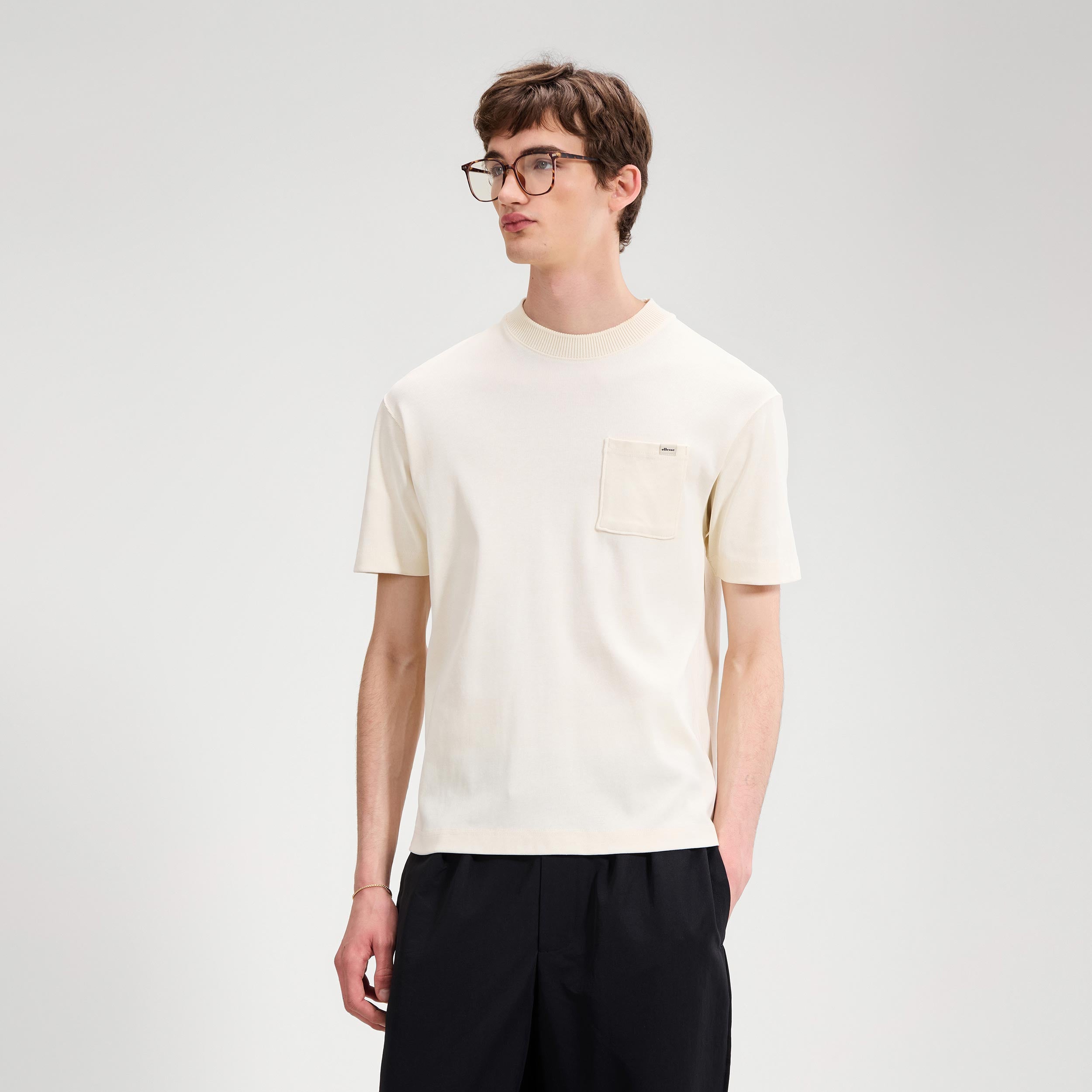 Ellesse Arizi T-shirt Herrer - creme