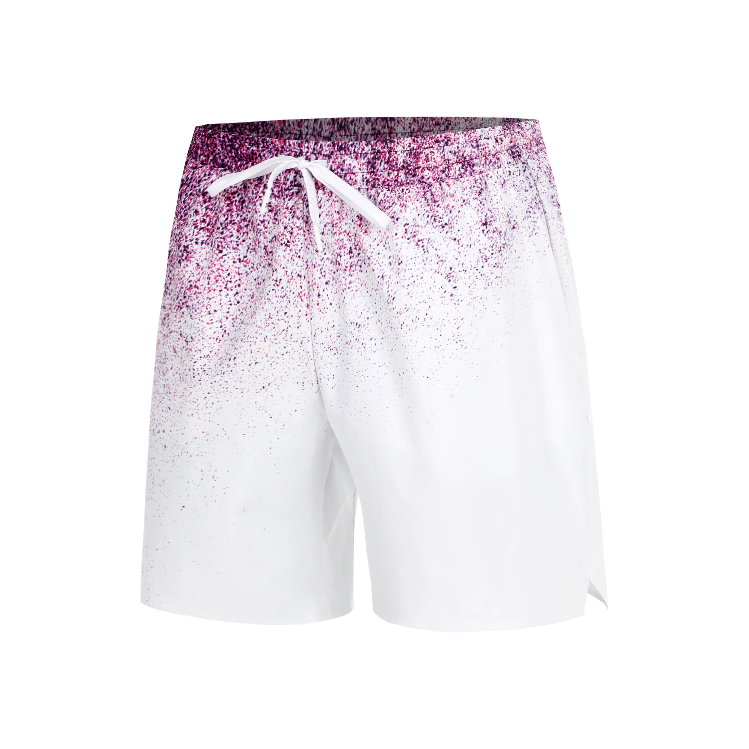 On 7" Court Fade Shorts Herrer - lilla, hvid