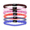 Flex Hair Tie Hårbånd Pakke med 6 Unisex - pink, hvid