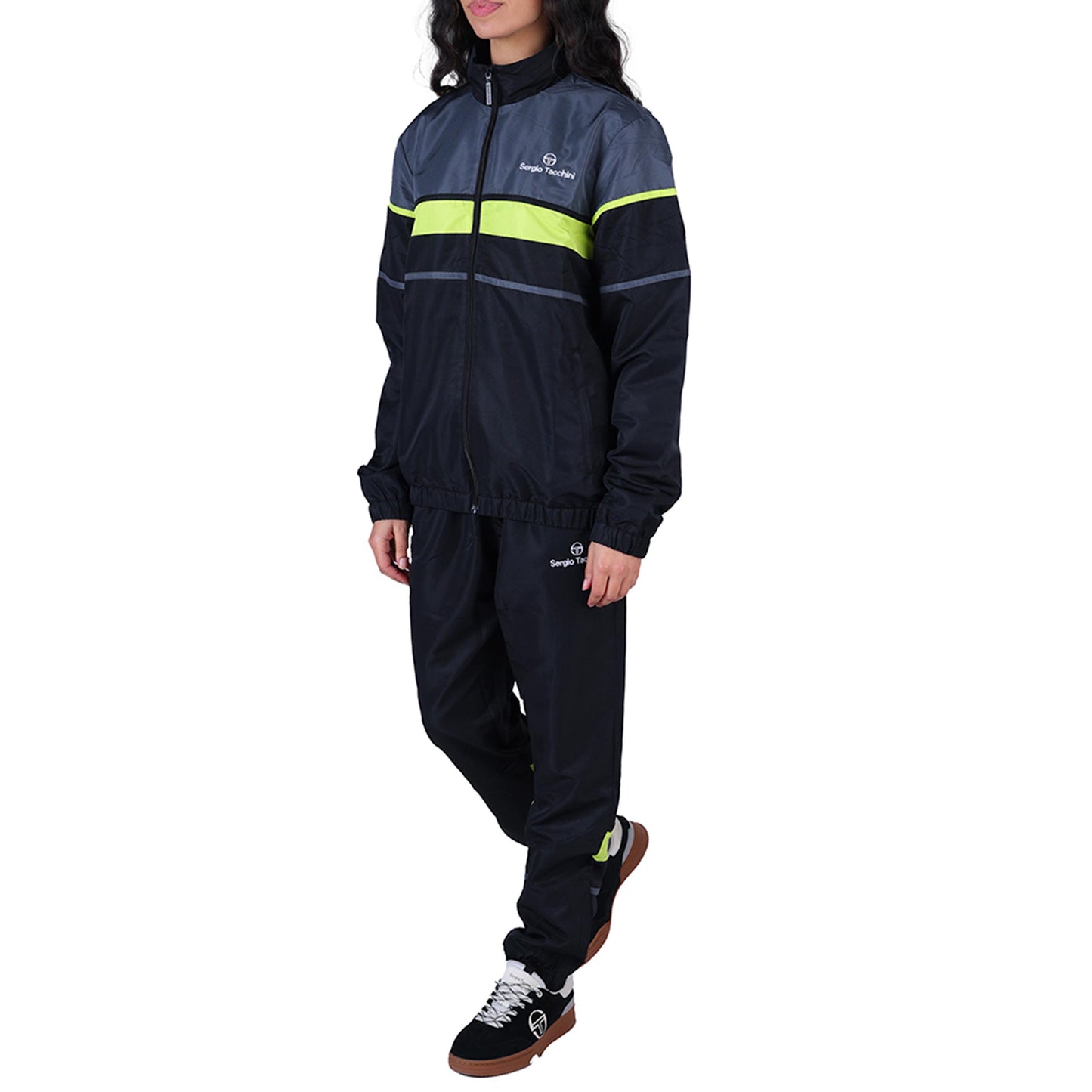 Sergio Tacchini Scorpione Træningsdragt Herrer - sort, grå