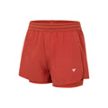 Team Stretch Shorts Damer - rust