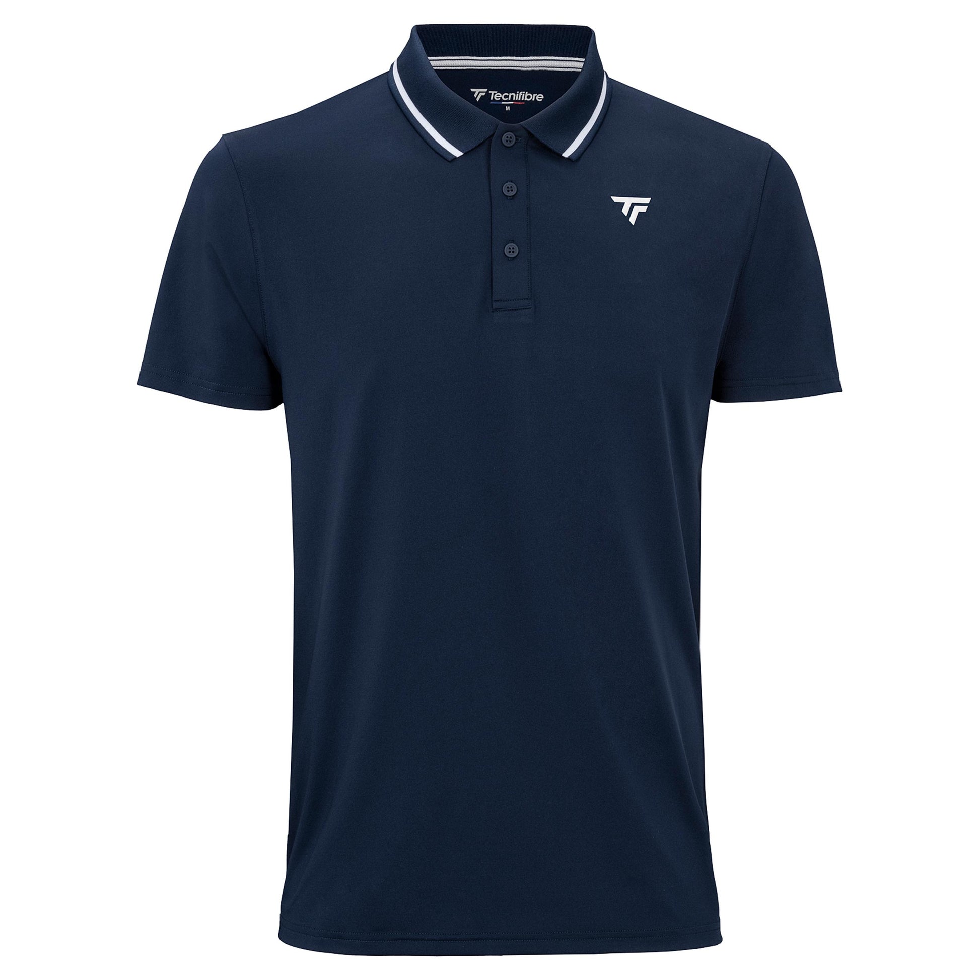 Tecnifibre Team Tech Polo Herrer - mørkeblå