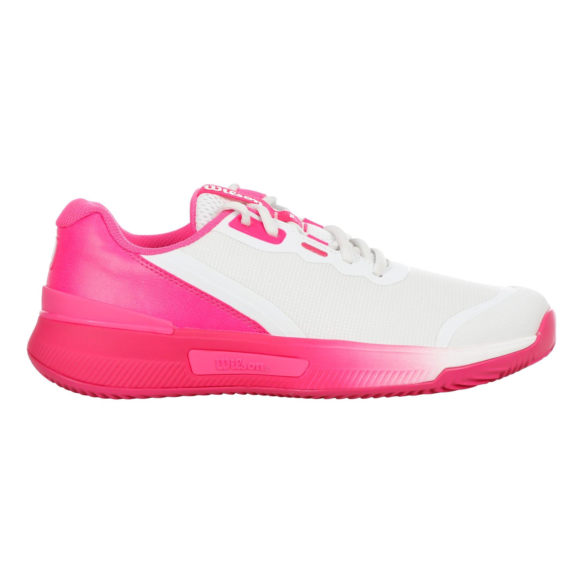 Wilson Intrigue Pro Clay Grusbanesko Damer-hvid, pink
