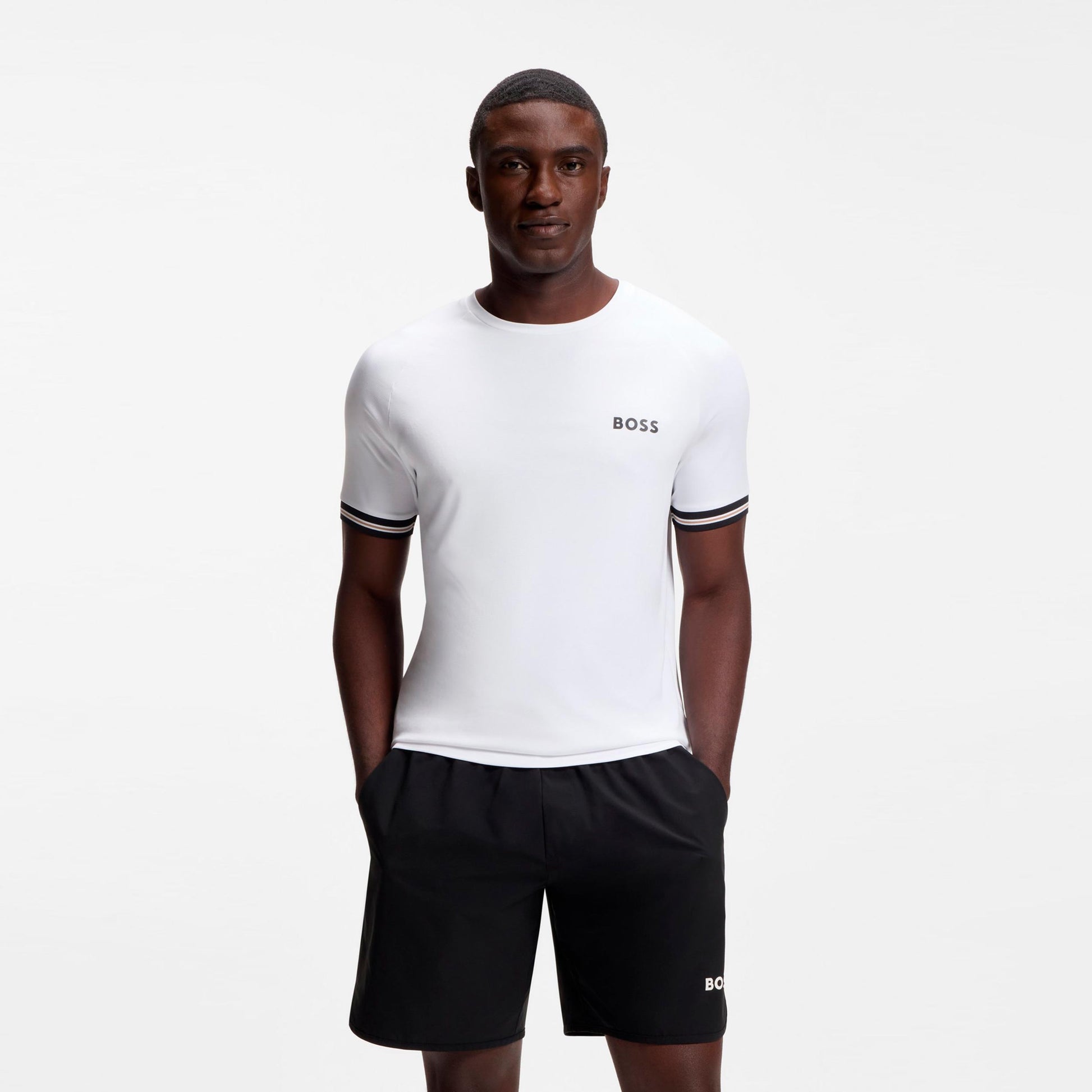 BOSS Serve 2 T-shirt Herrer-hvid