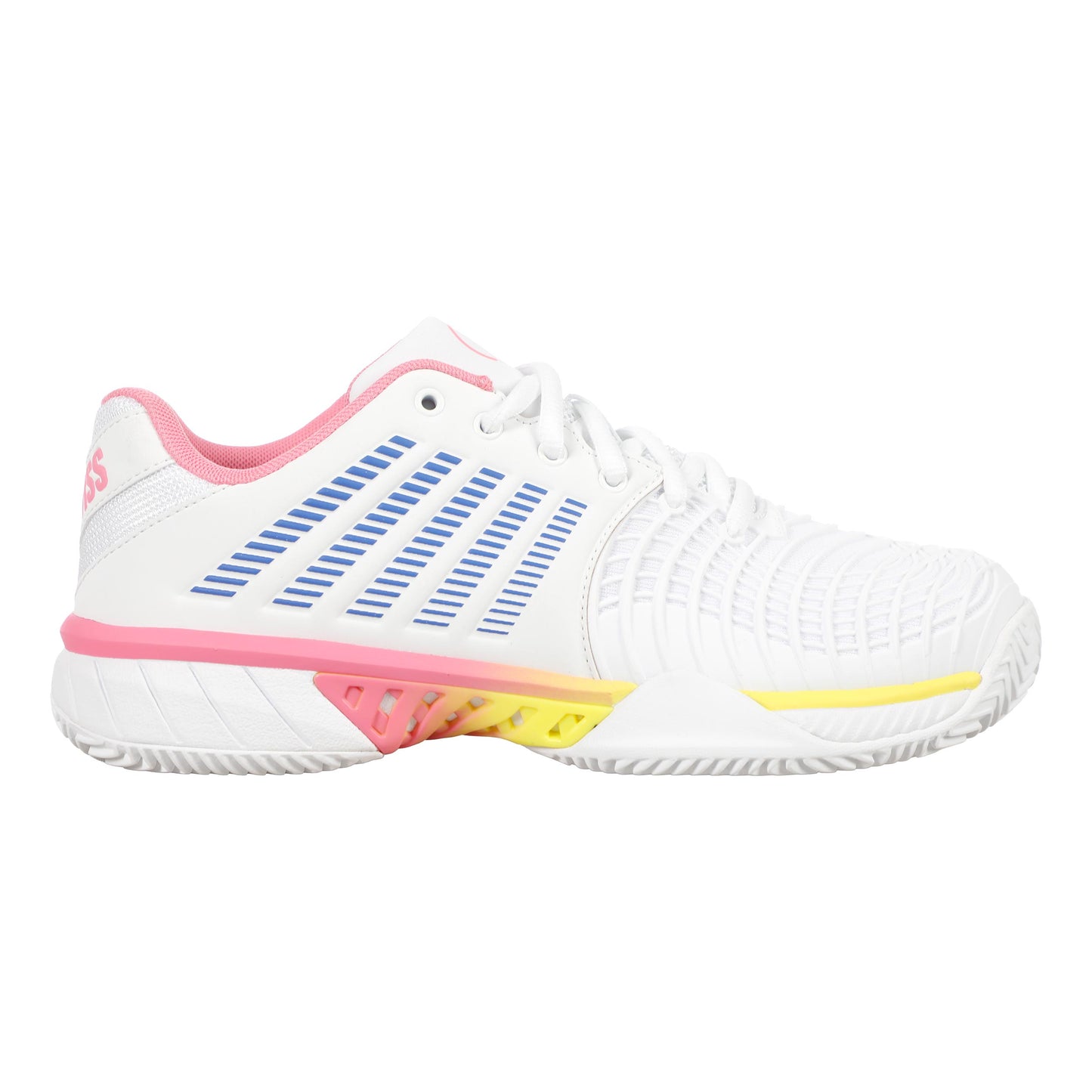 K-Swiss Express Light 3 x Quiet Please Grusbanesko Damer - hvid, gul