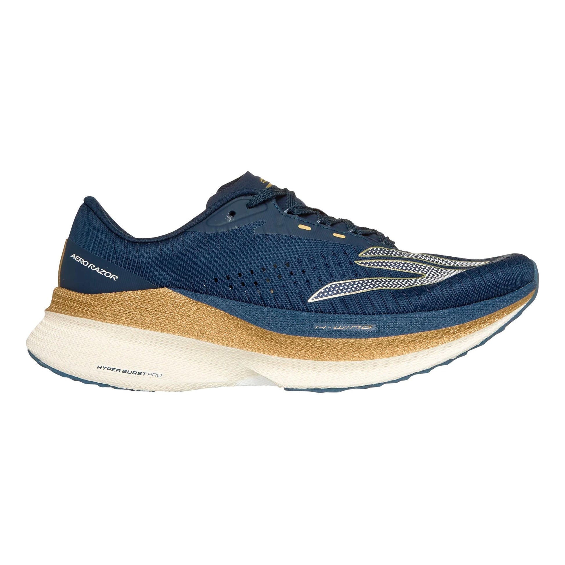 Skechers SKX Aero Razor Neutral sko Damer - mørkeblå, guld