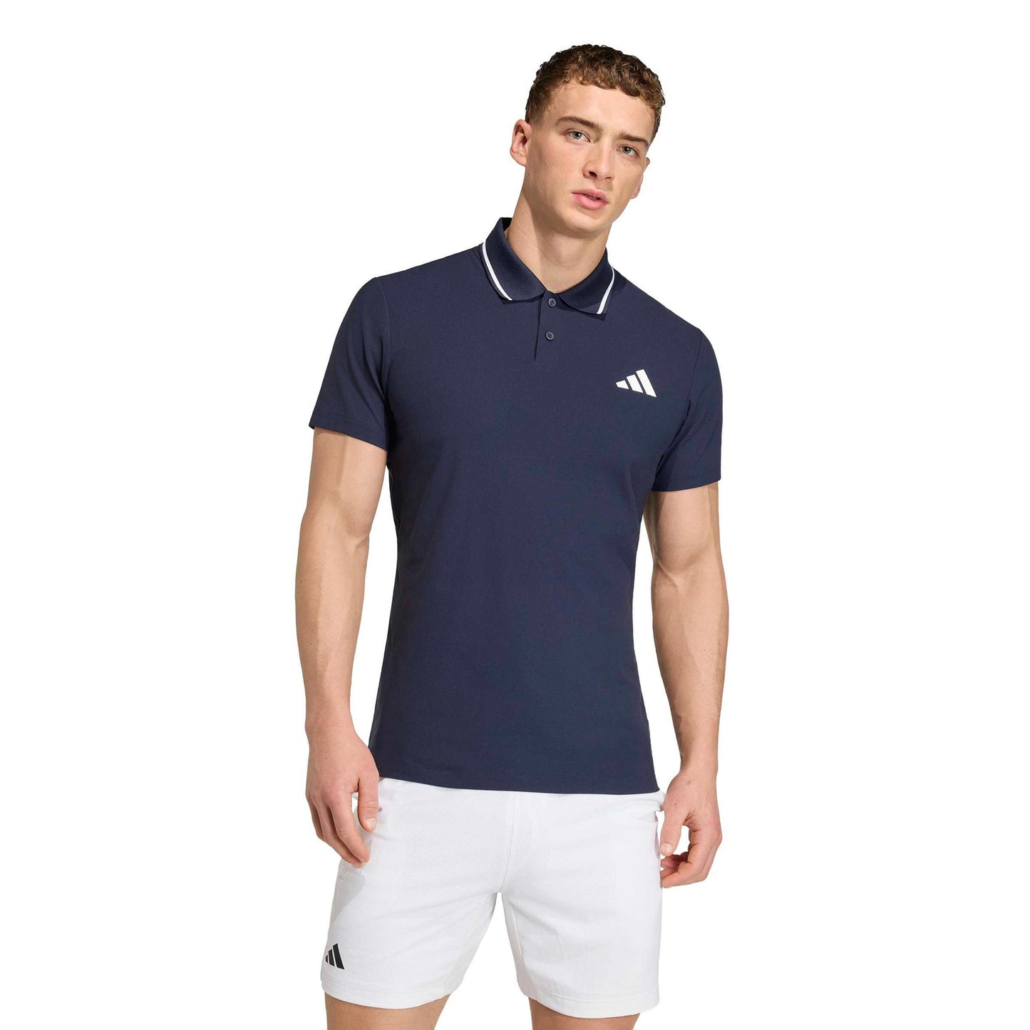 adidas Freelift Pro Polo Herrer - mørkeblå