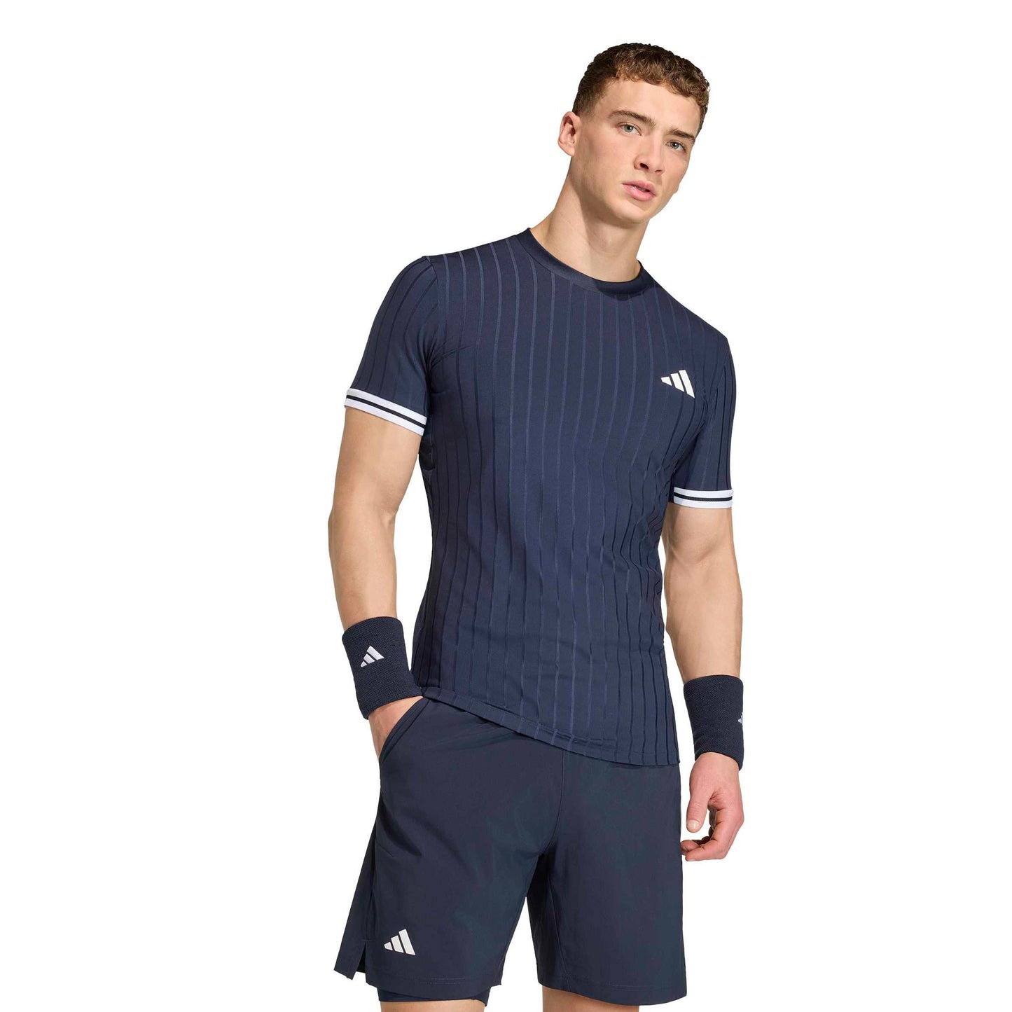 adidas Freelift Pro T-shirt Herrer - mørkeblå