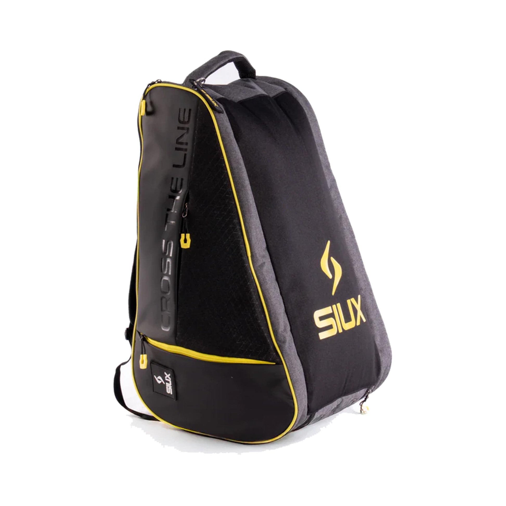 Siux TRAIL Padelketchertaske - sort, gul