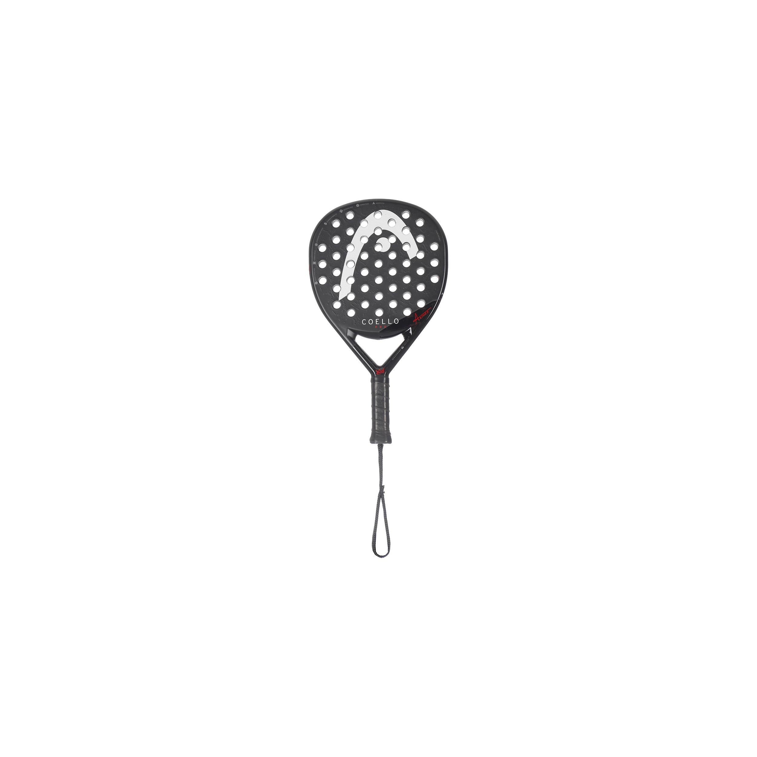 HEAD Mini Padel Coello Pro 2025 Gave - sort