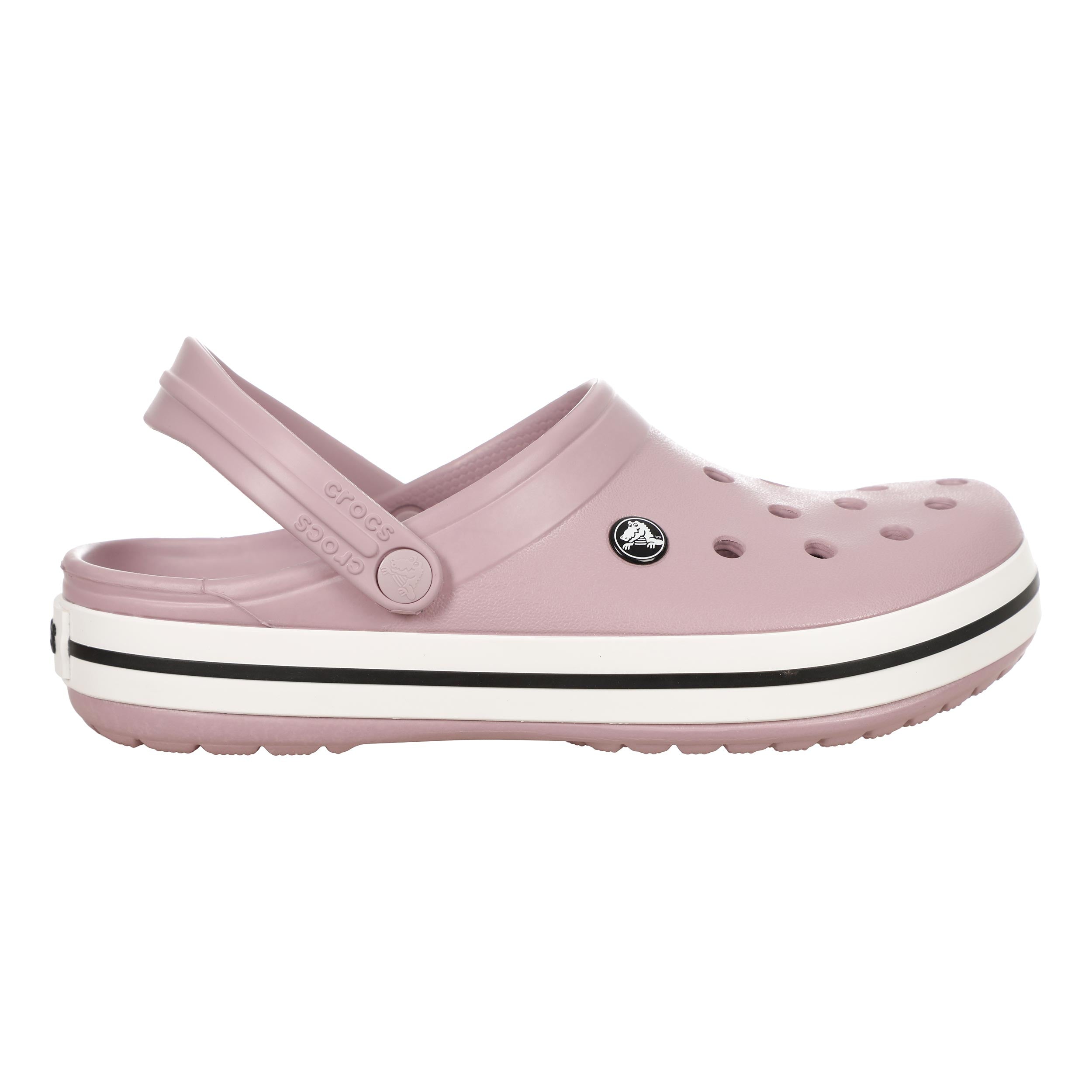 Crocs Crocband Clog Badetøfler Unisex - syren, hvid