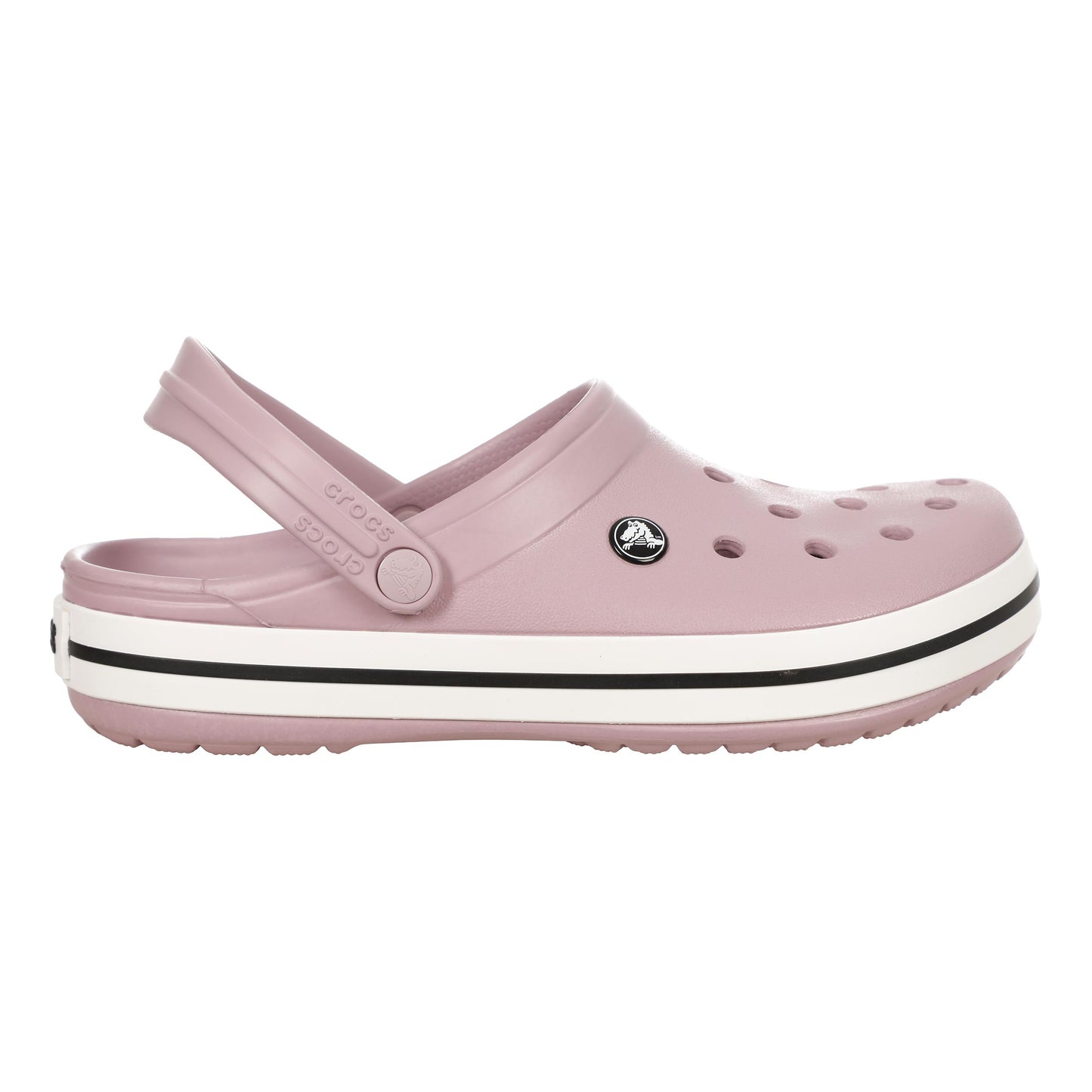 Crocs Crocband Clog Badetøfler Unisex - syren, hvid