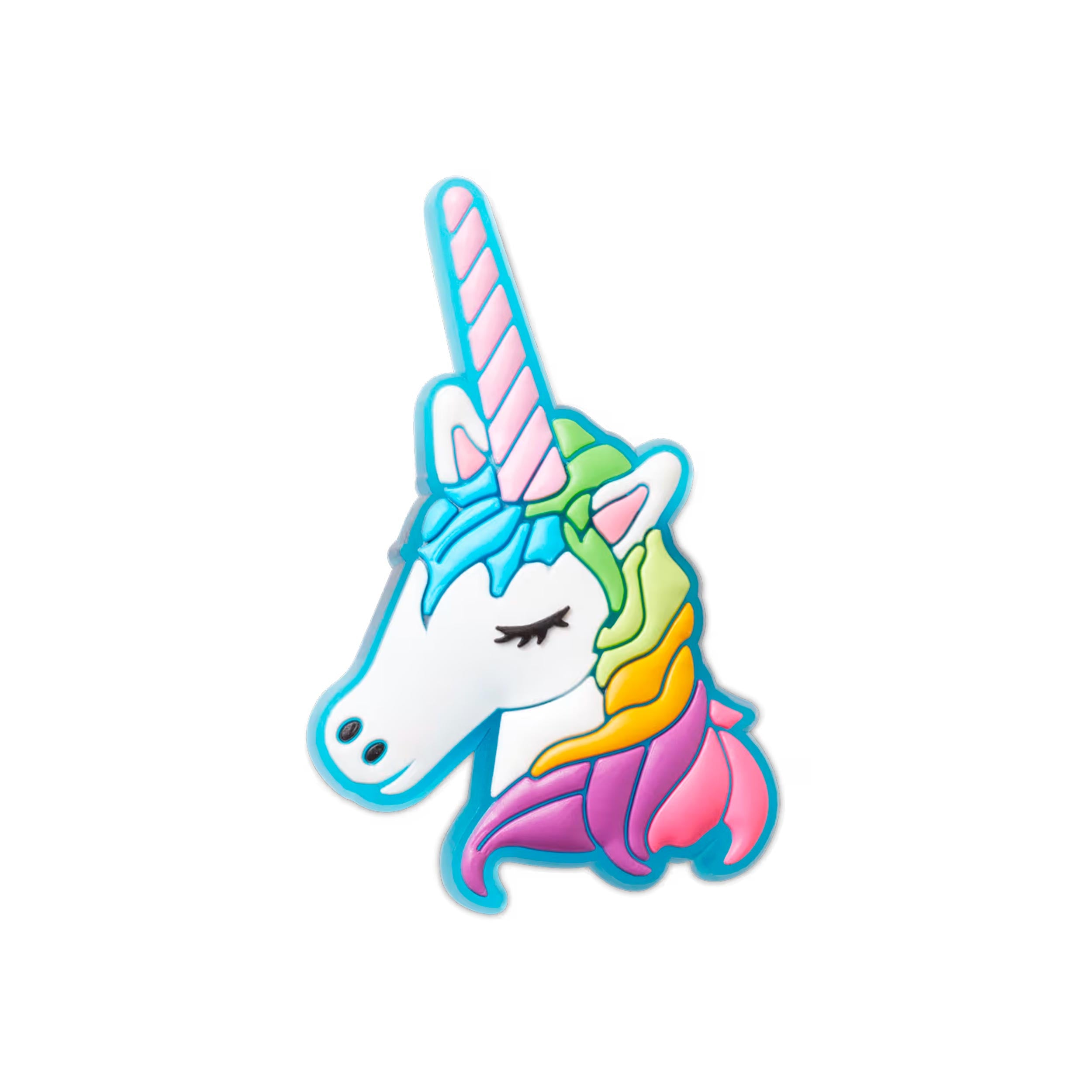 Crocs Lights Up Unicorn Sonstiges Unisex - hvid, flerfarvet