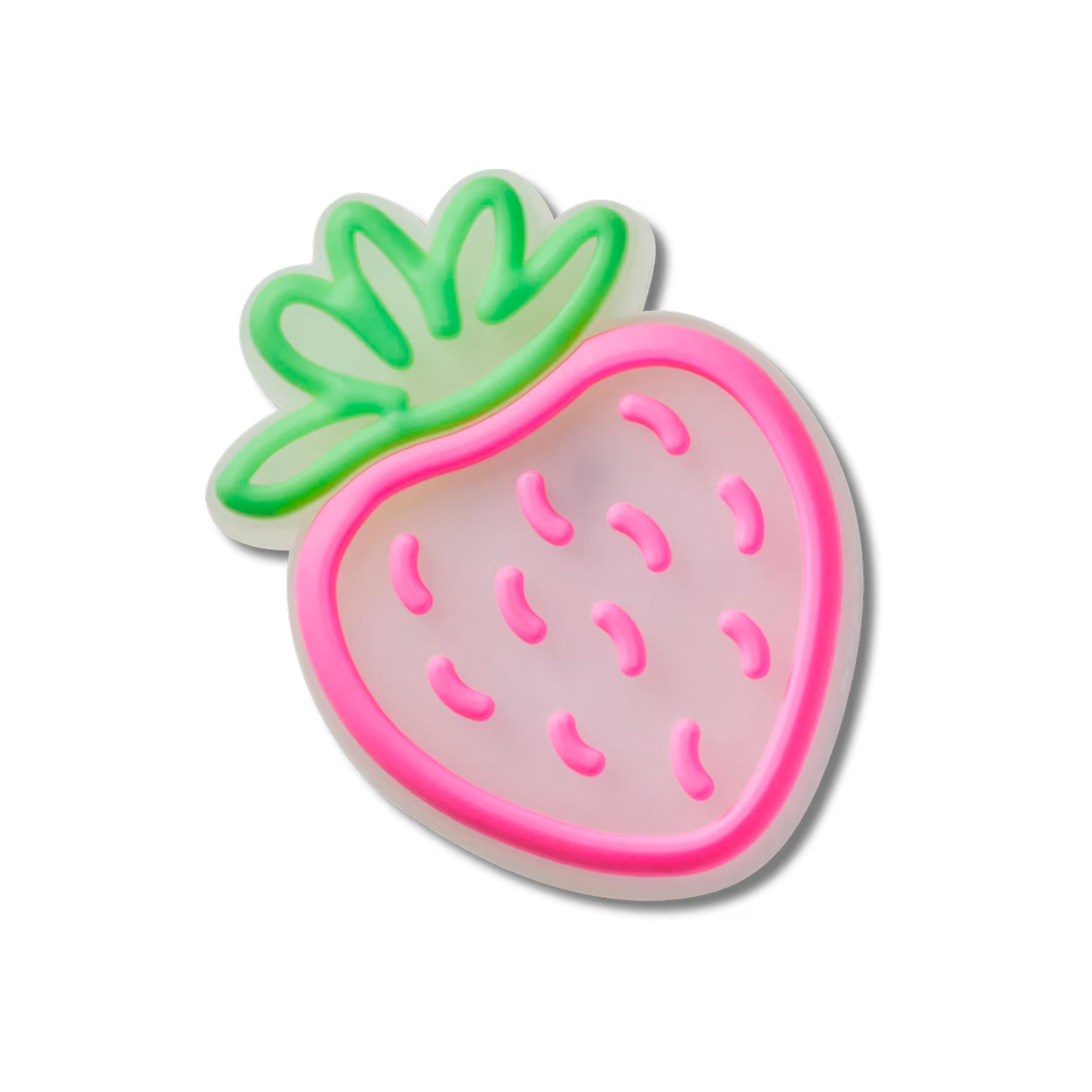 Crocs Lights Up Strawberry Sonstiges Unisex - pink, grøn