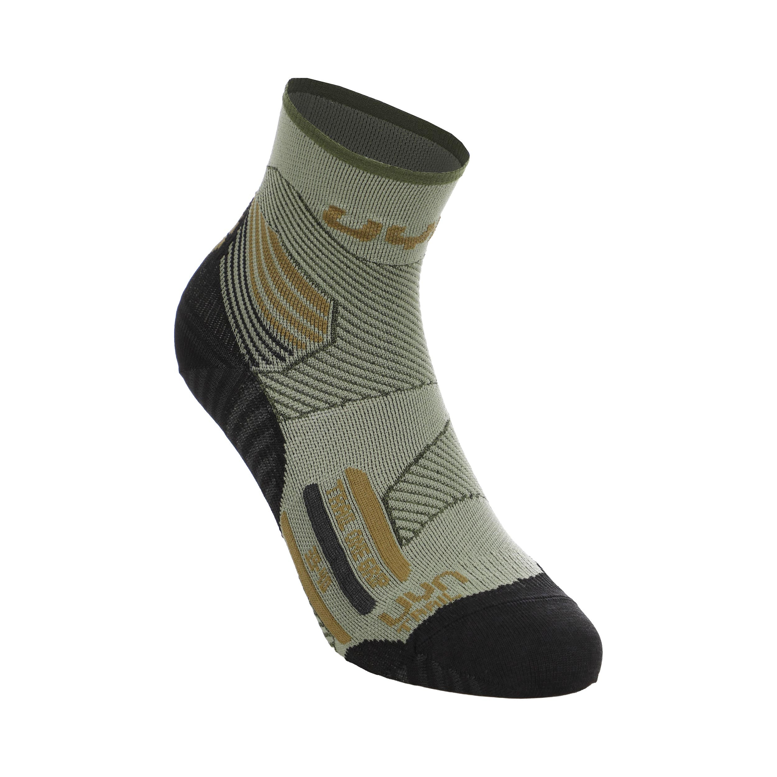 UYN Trail One Grip Løbesokker Damer - grøn, sort