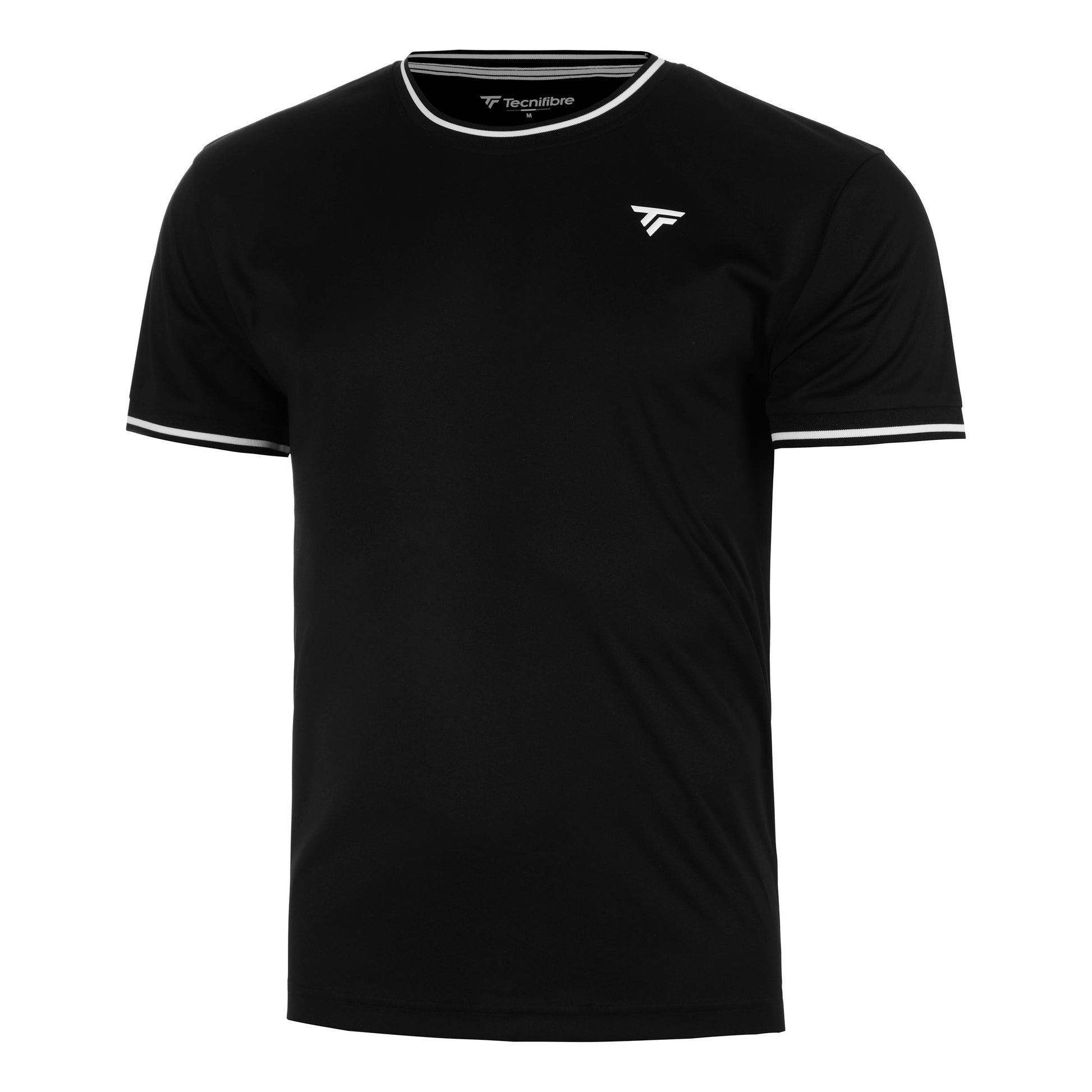 Tecnifibre Tech Tee T-shirt Herrer - sort, hvid