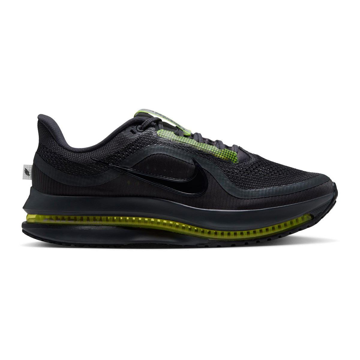 Nike Pegasus Premium Neutral sko Herrer - mørkegrå, citrongul