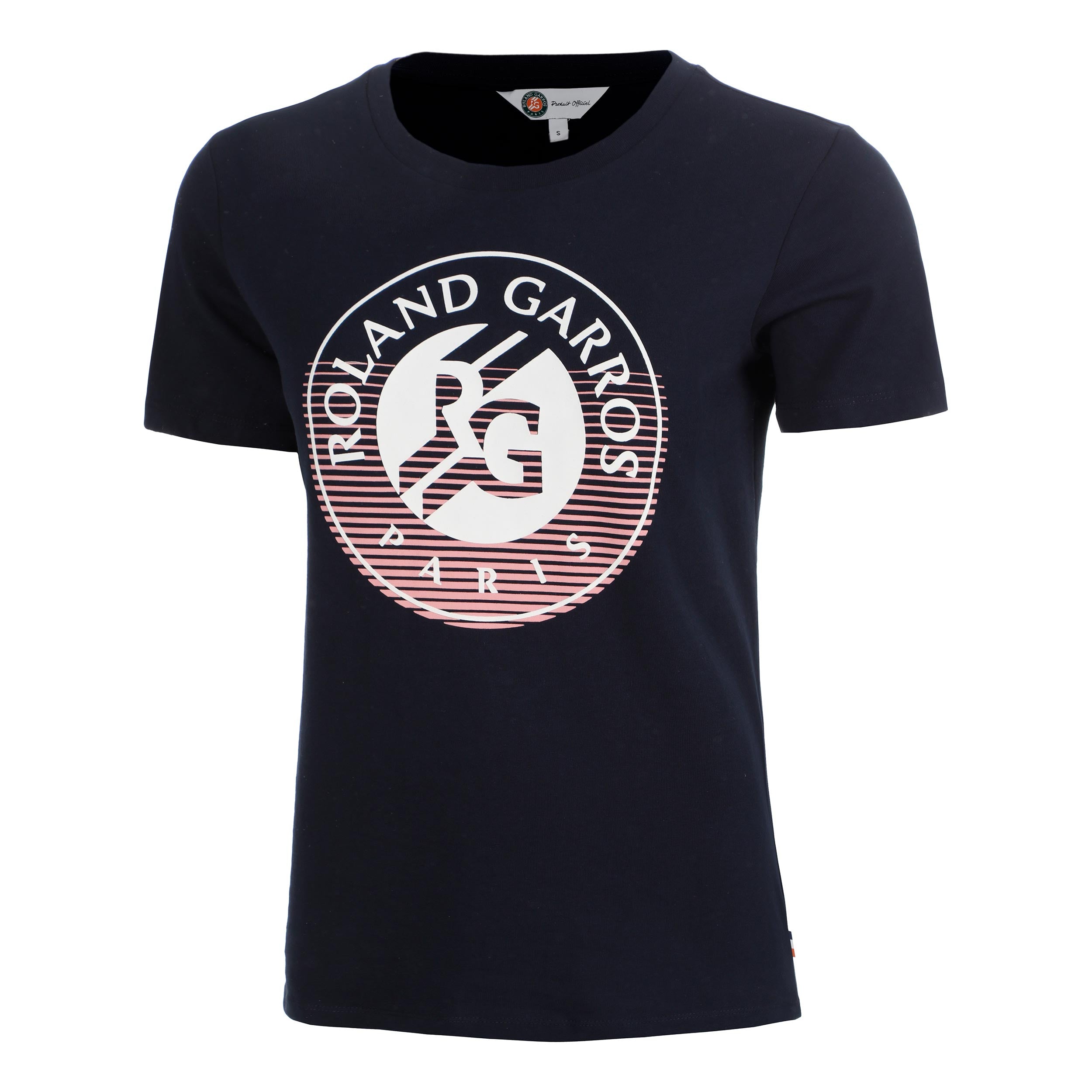 Roland Garros Big Logo T-shirt Damer - mørkeblå