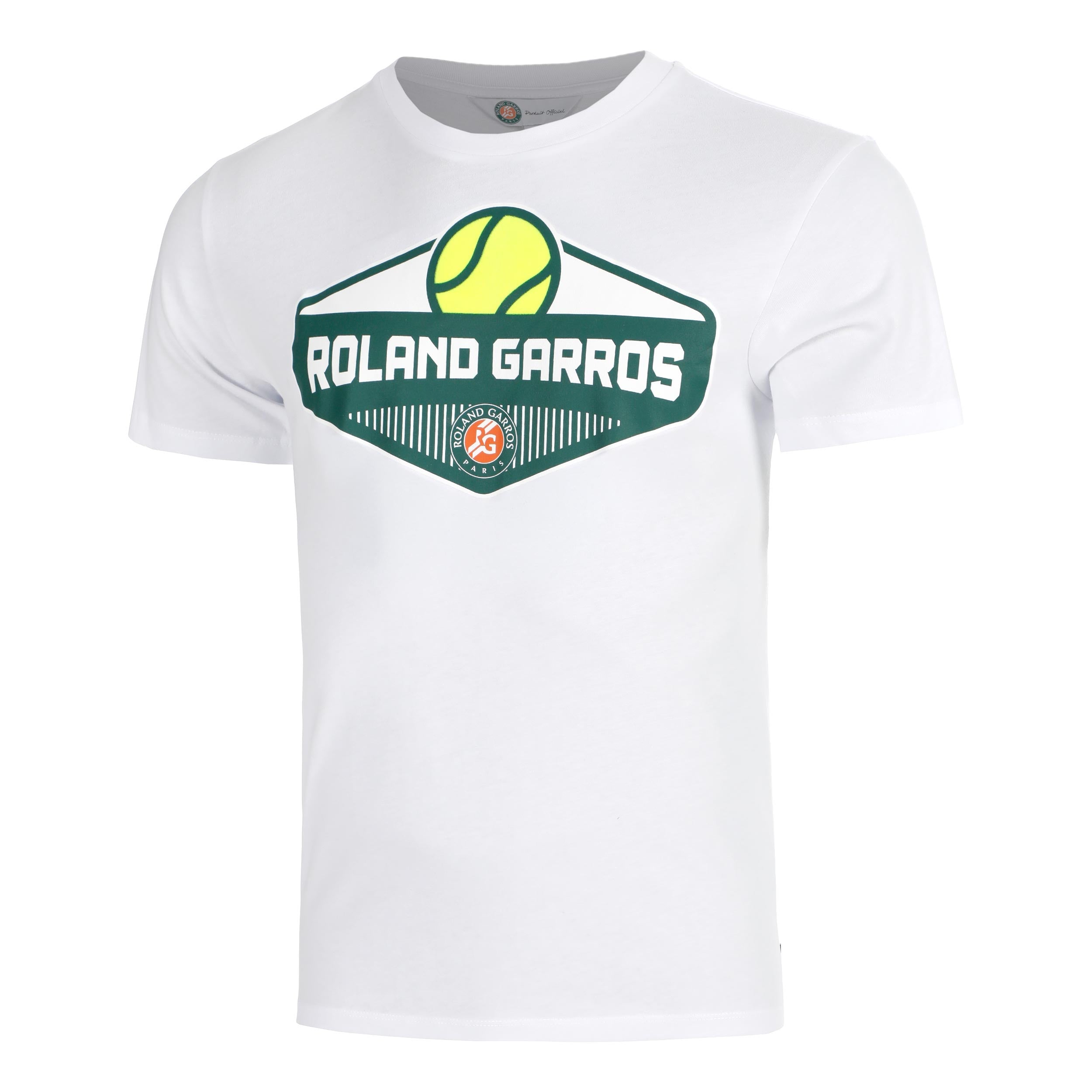 Roland Garros Graphic T-shirt Herrer - hvid