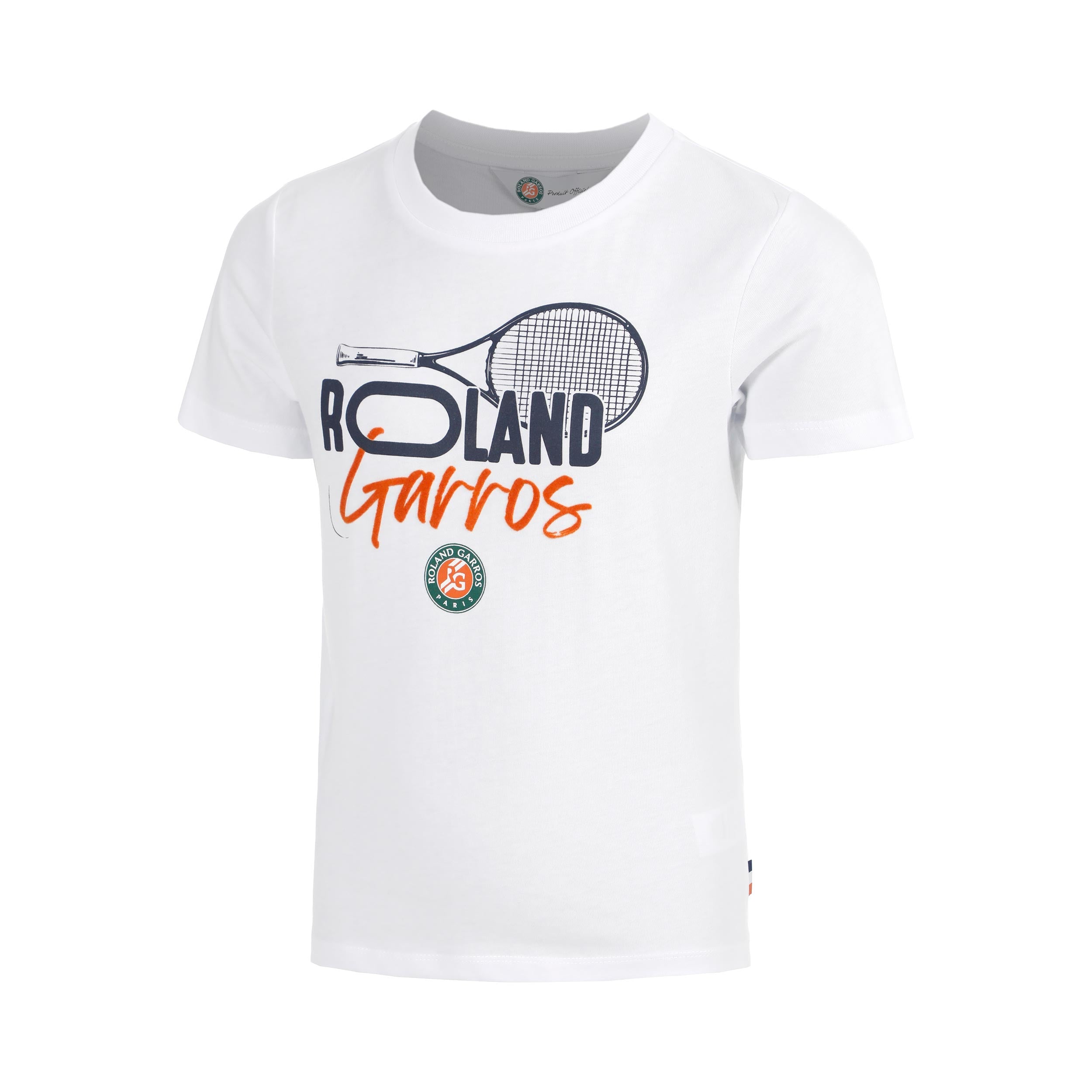 Roland Garros T-shirt Børn - hvid