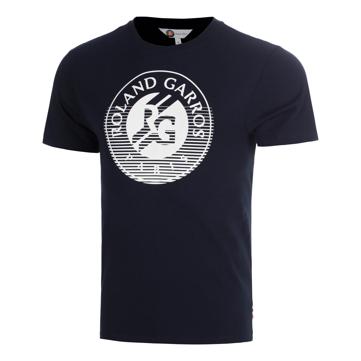 Roland Garros Big Logo T-shirt Herrer - mørkeblå