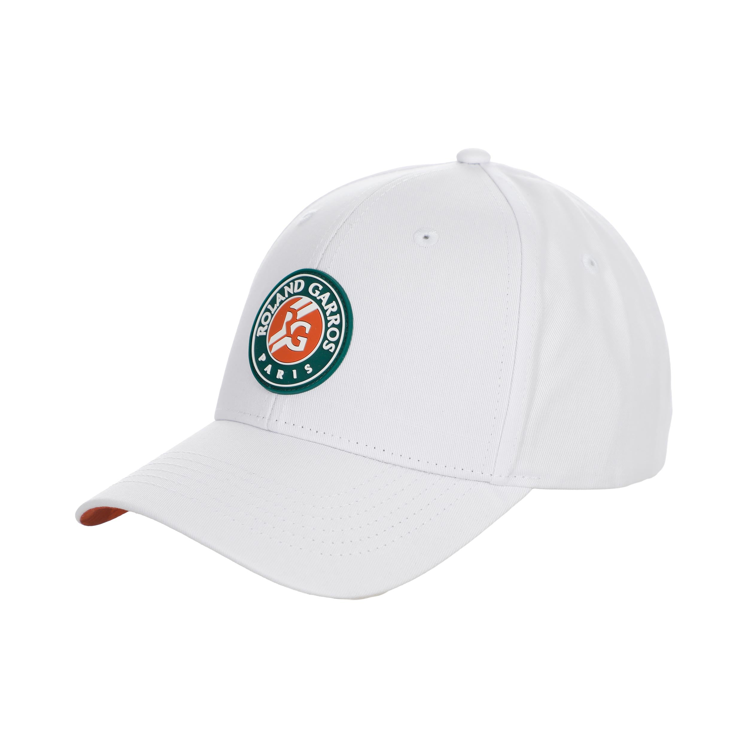 Roland Garros Logo Cap Herrer - hvid