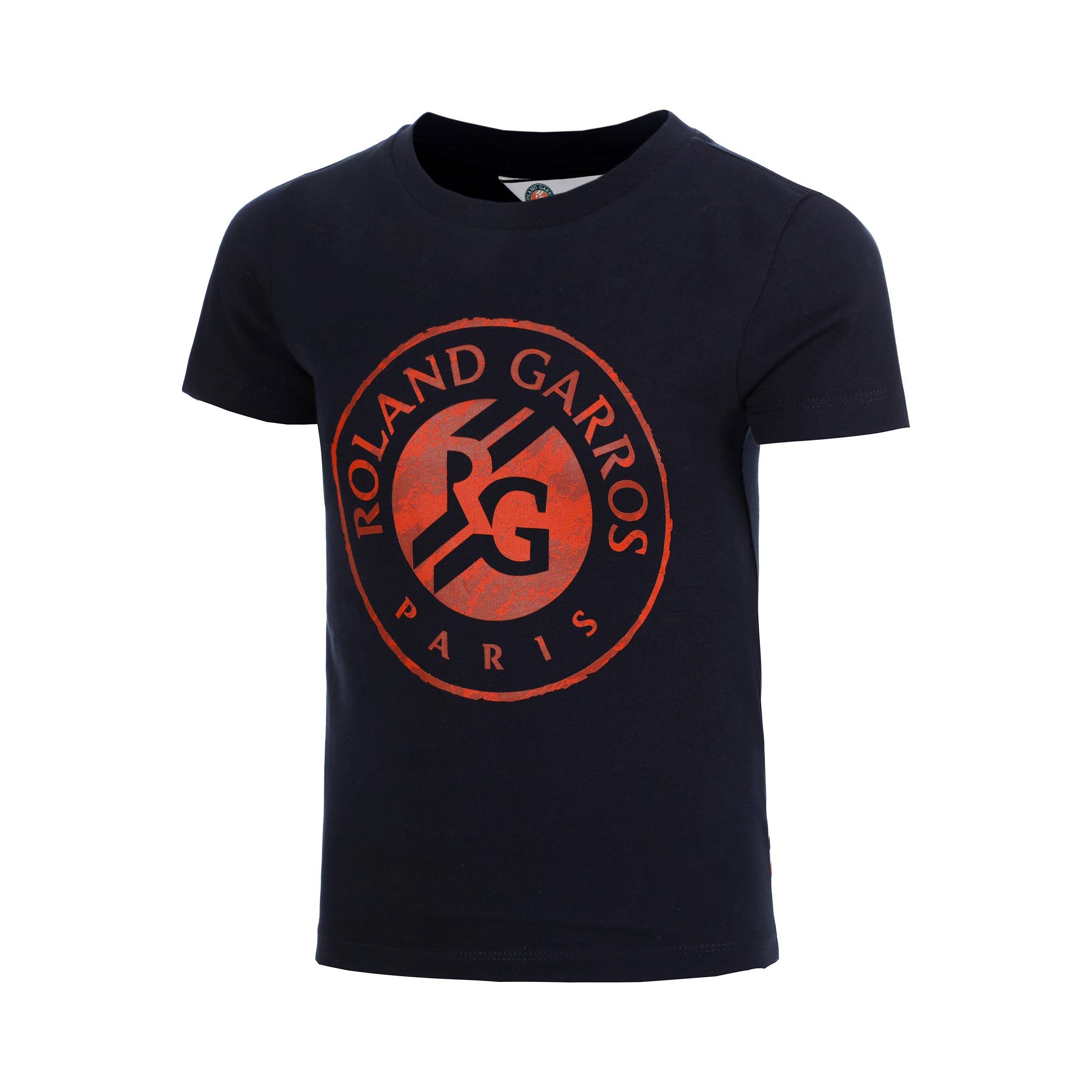 Roland Garros Big Logo T-shirt Børn - mørkeblå