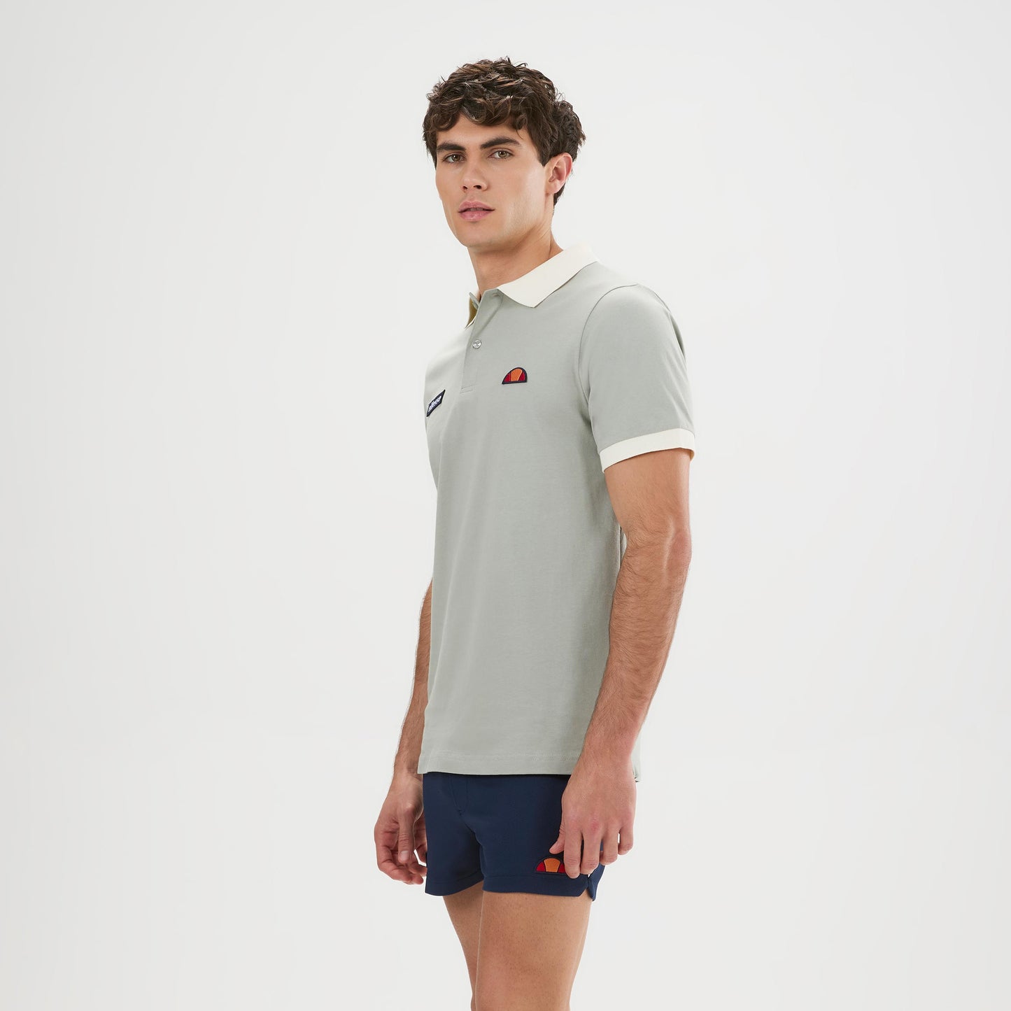 Ellesse Lessepsia Polo Herrer - grå, sort