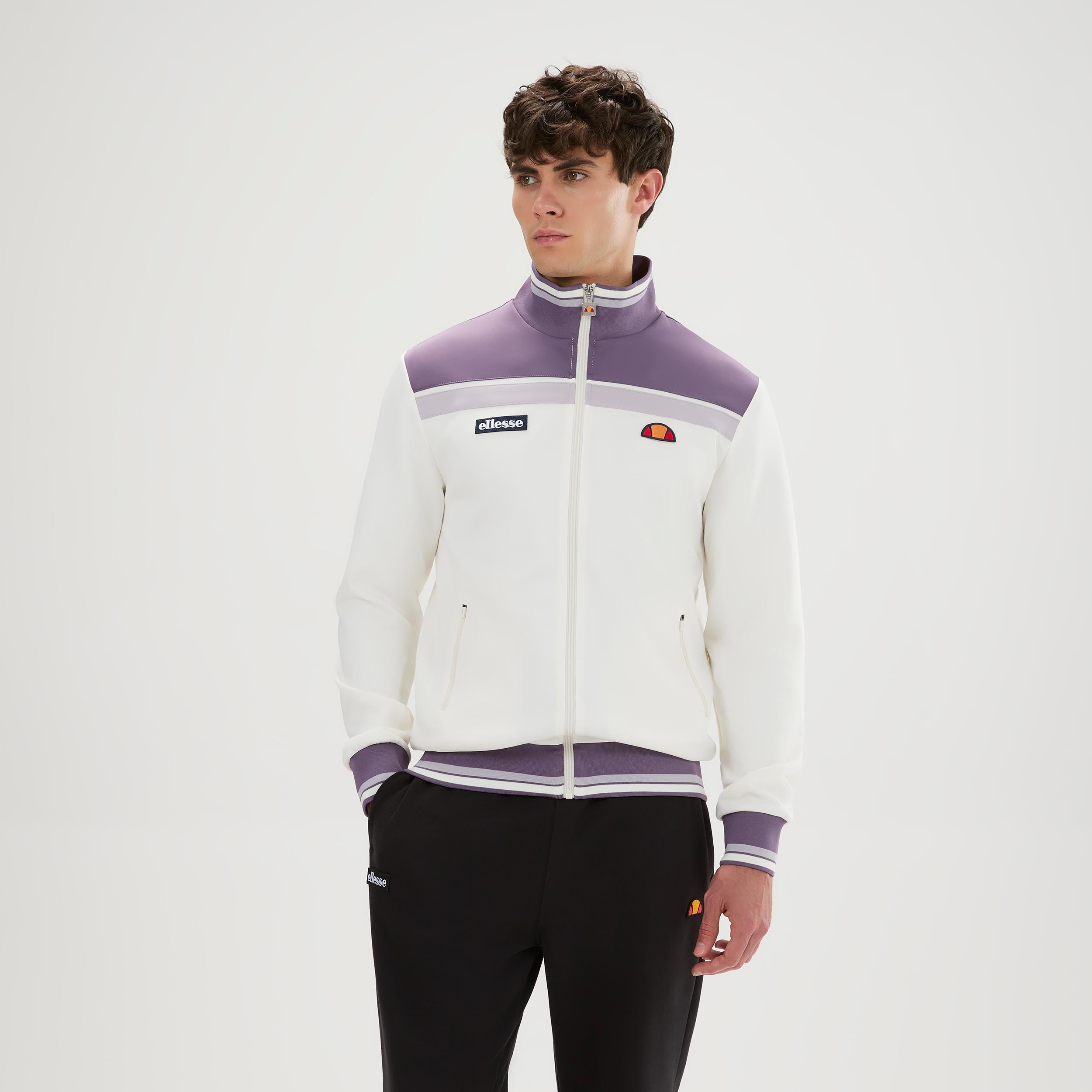 Ellesse Vignola Træningsjakke Herrer - creme, syren