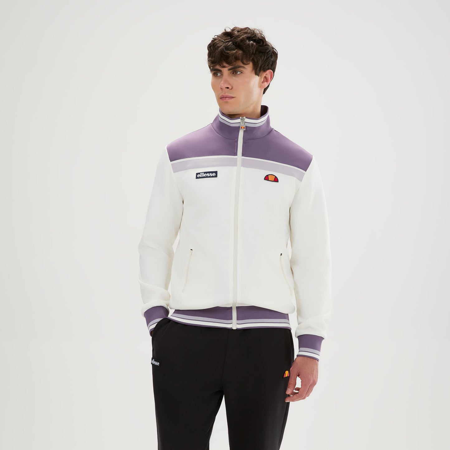 Ellesse Vignola Træningsjakke Herrer - creme, syren