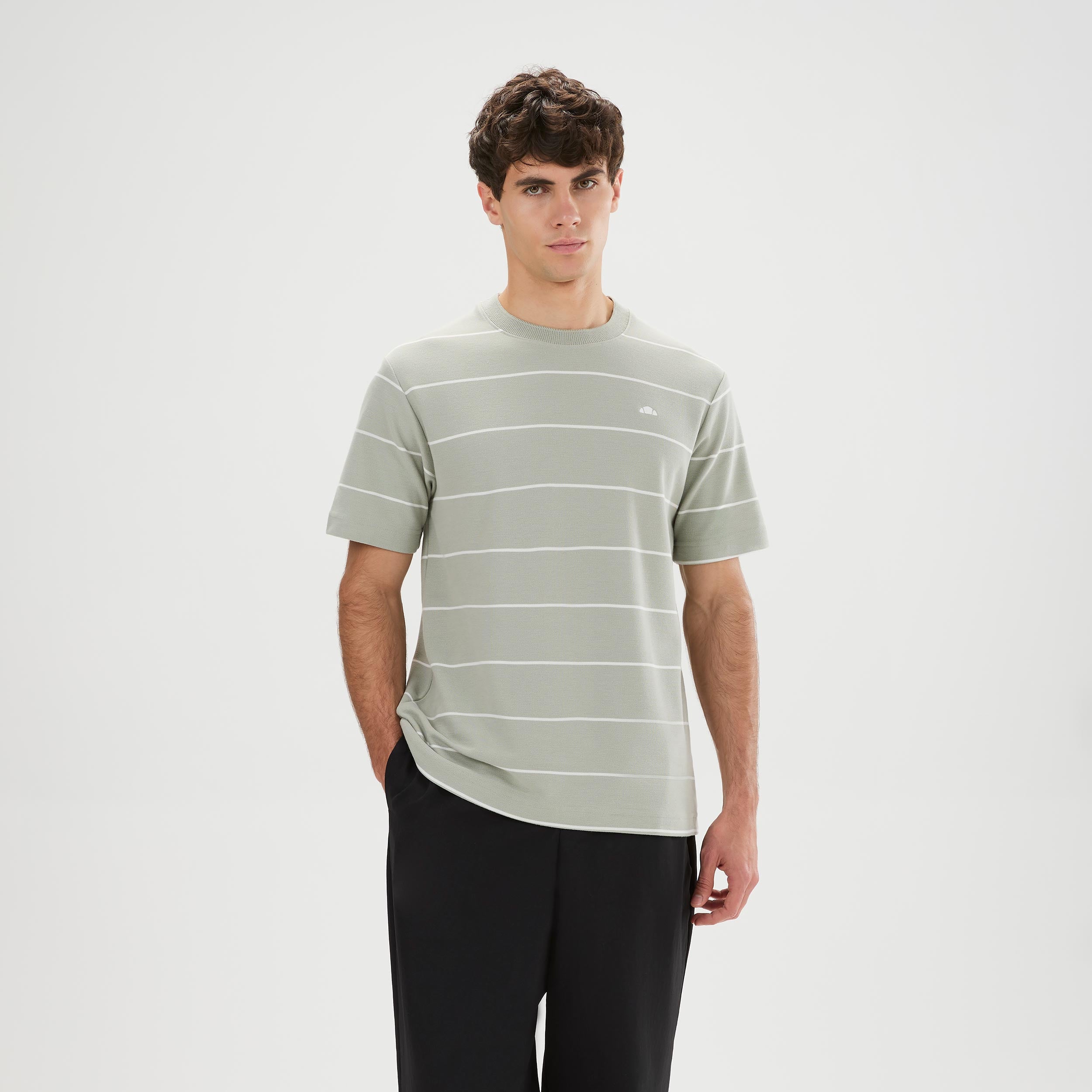 Ellesse Verri T-shirt Herrer - grå, creme