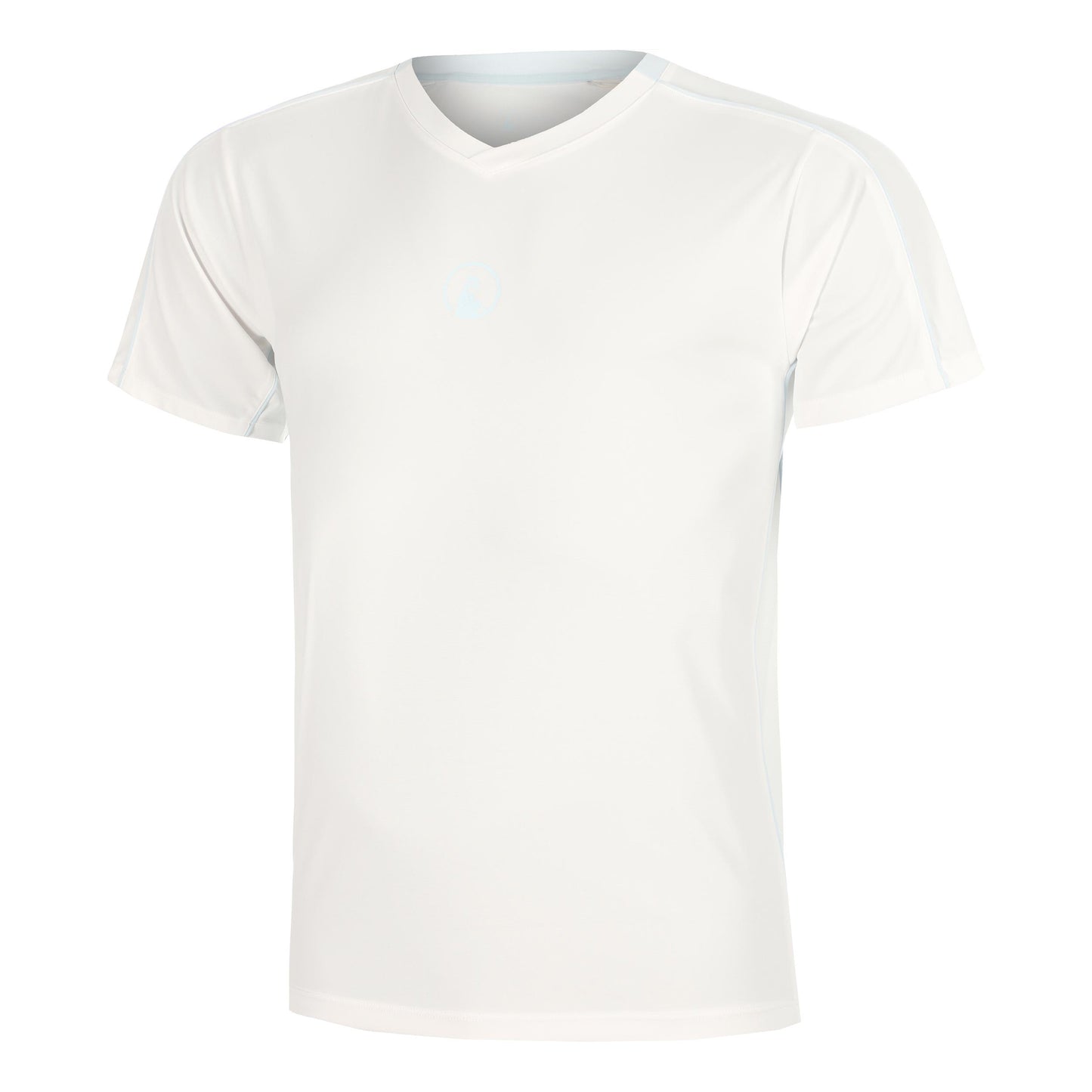 Quiet Please Memories Topspin V-Neck T-shirt Herrer - offwhite